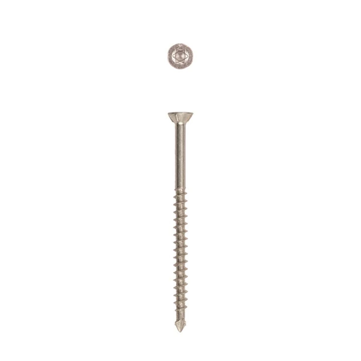SPAX MDF No. 8 in. x 2-1/2 in. L T-20+ Trim Head Serrated Construction Screws