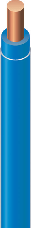 Southwire 500 ft. 12/1 THHN Solid Wire Blue
