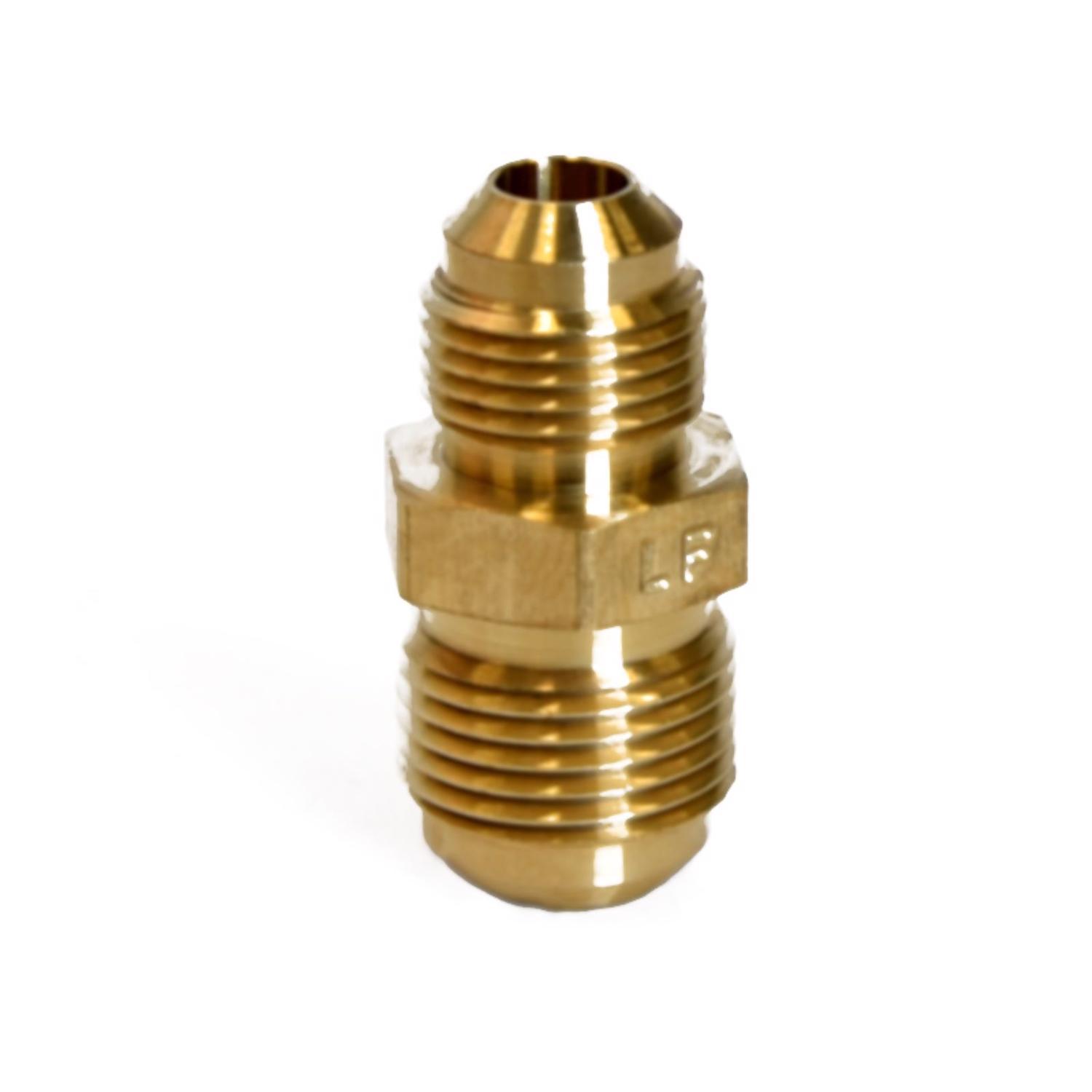 ATC 1/2 in. Flare 3/8 in. D Flare Brass Reducing Union