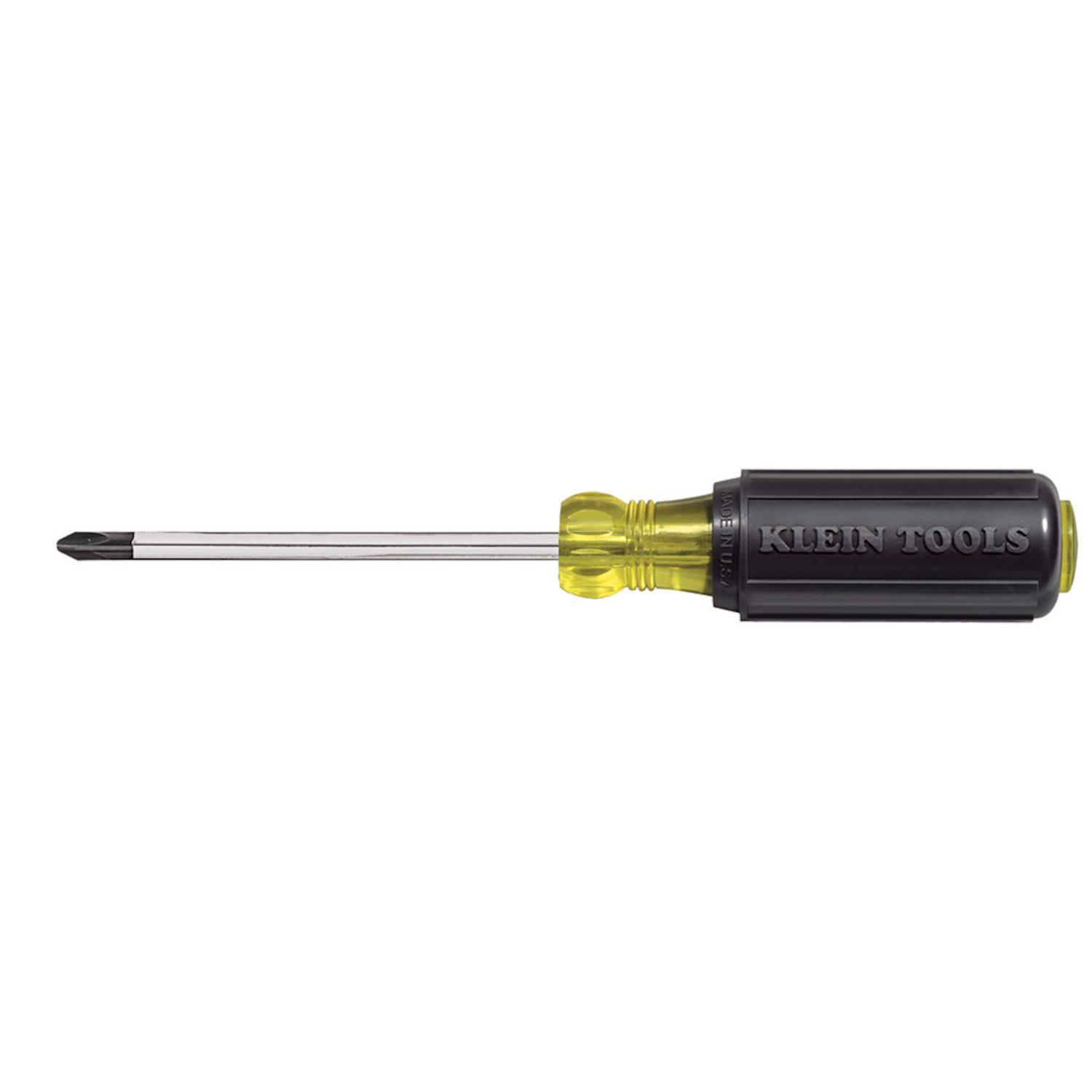 Klein Tools Cushion-Grip 4 in. L Phillips Screwdriver 1 pc