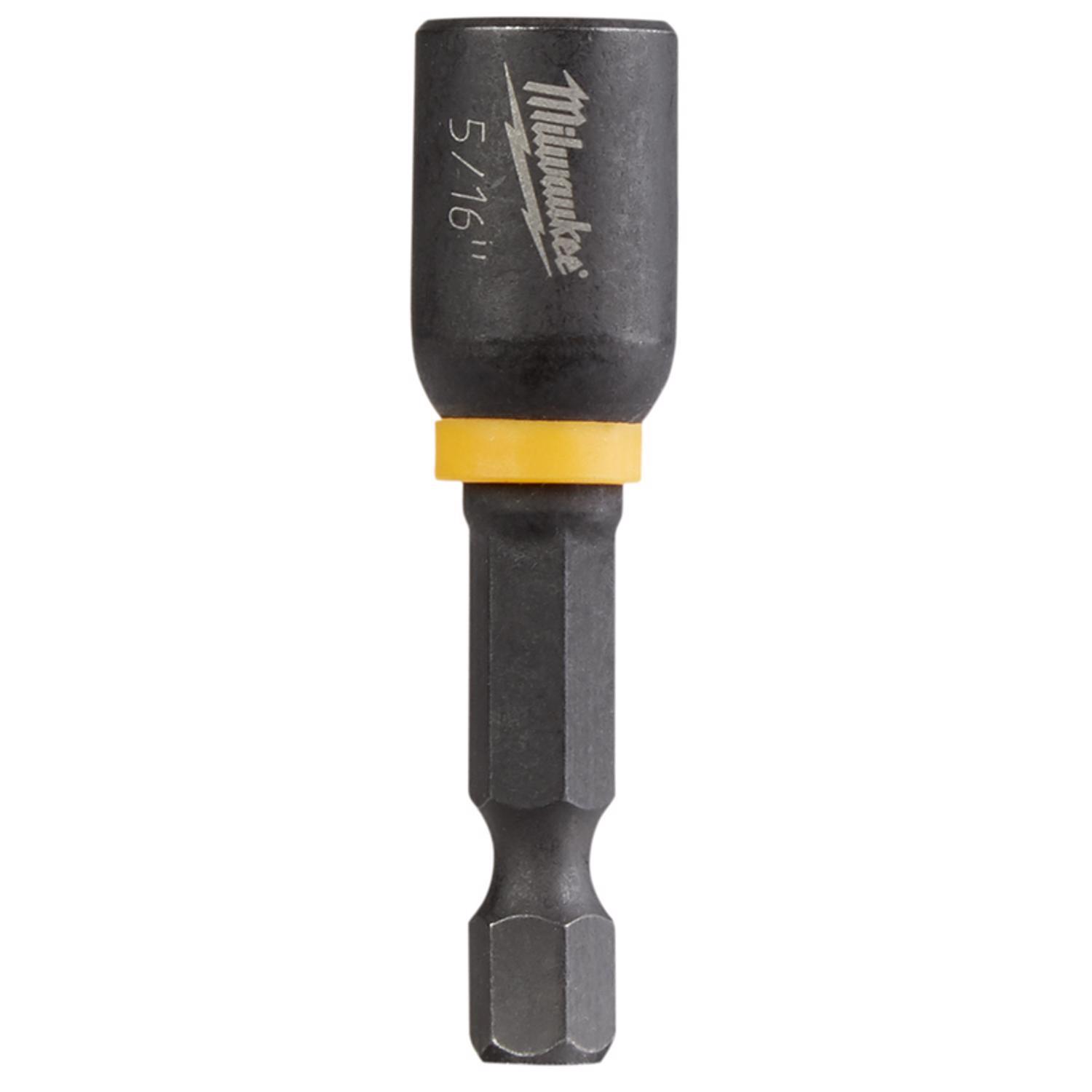 Milwaukee Shockwave 5/16 in. X 1-7/8 in. L Steel Nut Driver 1 pc