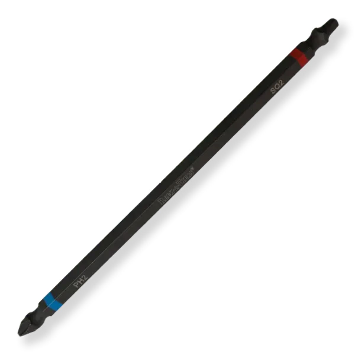 Rack-A-Tiers #2 Blue Phillips and #2 Red Robertson Square Red Double Ended Impact 4 in.