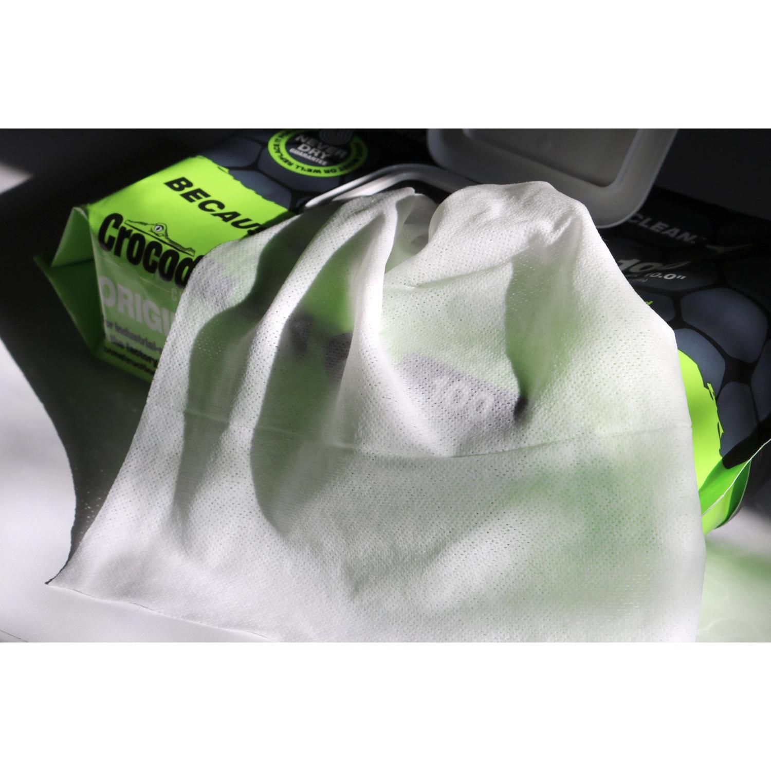 Crocodile Cloth Original Fiber Blend Cleaning Wipes 15 in. W X 10 in. L 100 pk