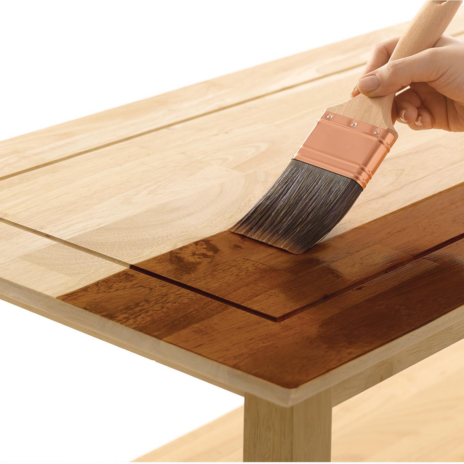 Minwax Wood Finish Semi-Transparent Red Chestnut Oil-Based Penetrating Wood Stain 1/2 pt