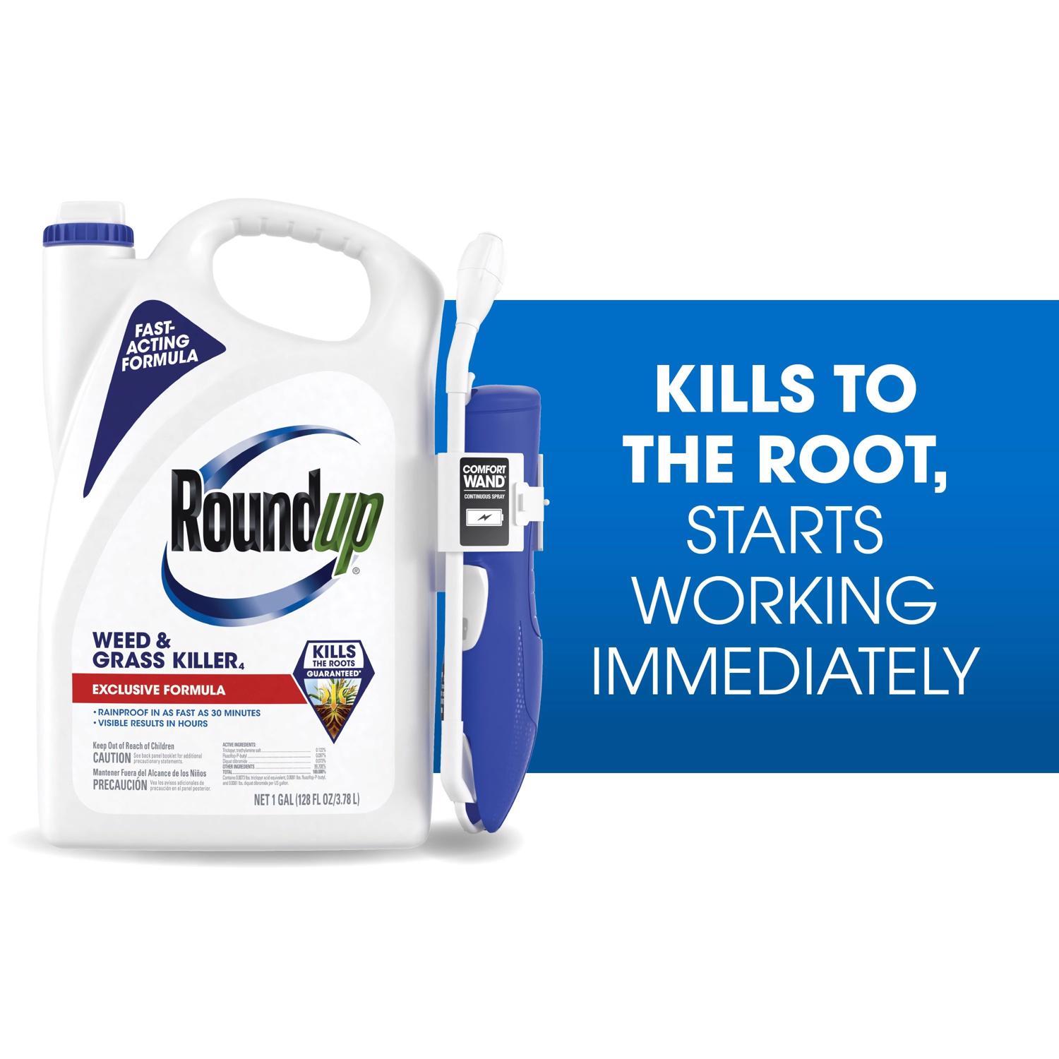 Roundup Weed and Grass Killer RTU Liquid 1 gal