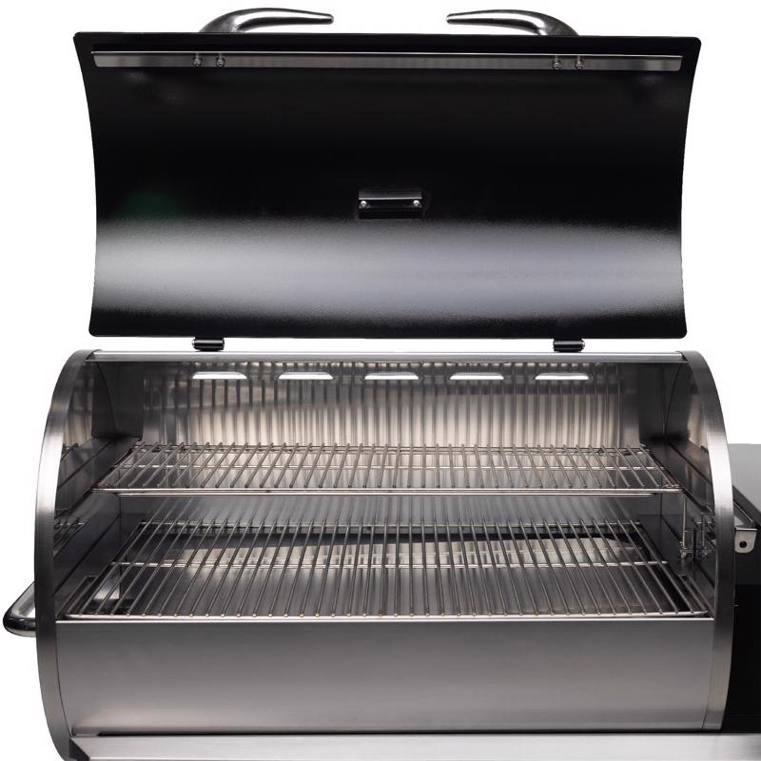 Recteq Backyard Beast Wood Pellet WiFi Grill and Smoker Black/Silver RT-1000