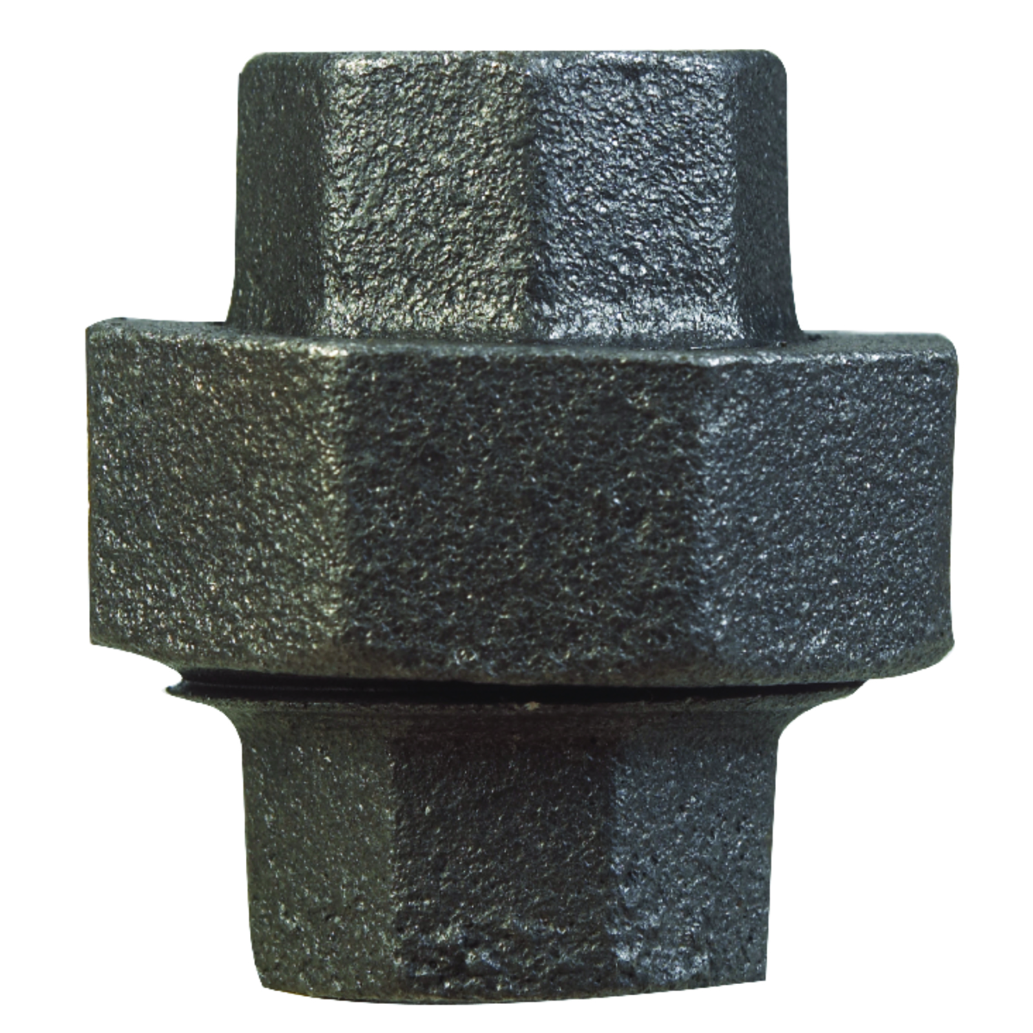 STZ Industries 3/4 in. FIP each X 3/4 in. D FIP Black Malleable Iron Union