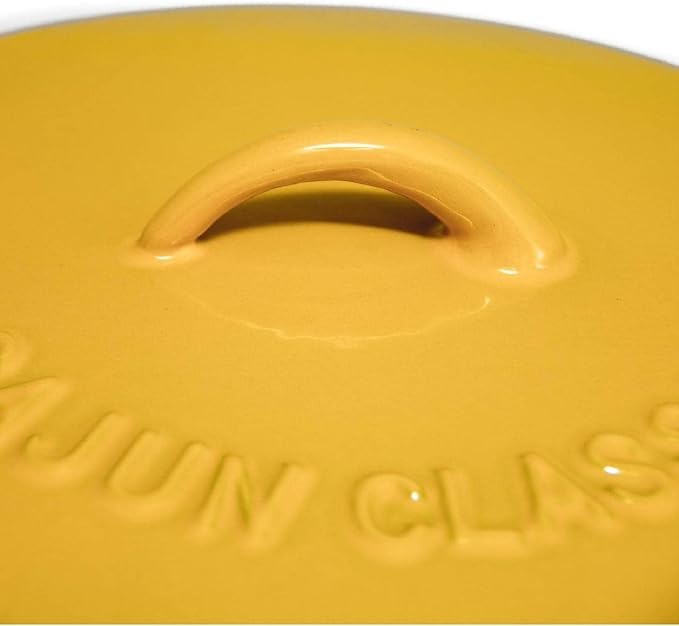 Cajun Classic 6 Qt Purple & Gold Enameled Cast Iron Dutch Oven