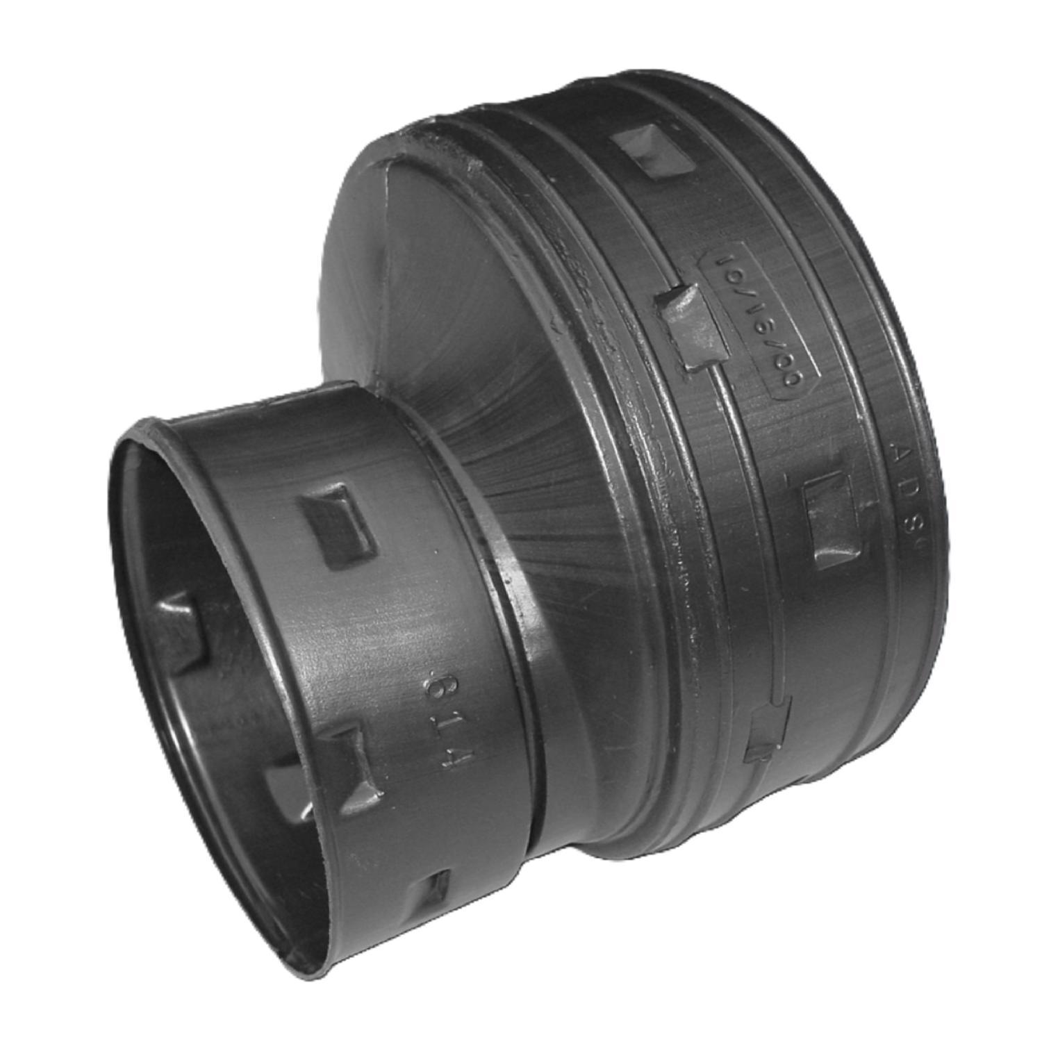 Advance Drainage Systems 6 in. Snap X 4 in. D Snap Polyethylene 5-1/2 in. Reducing Coupler 1 pk