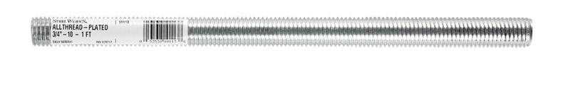 Boltmaster 3/4-10 in. Dia. x 1 ft. L Zinc-Plated Steel Threaded Rod