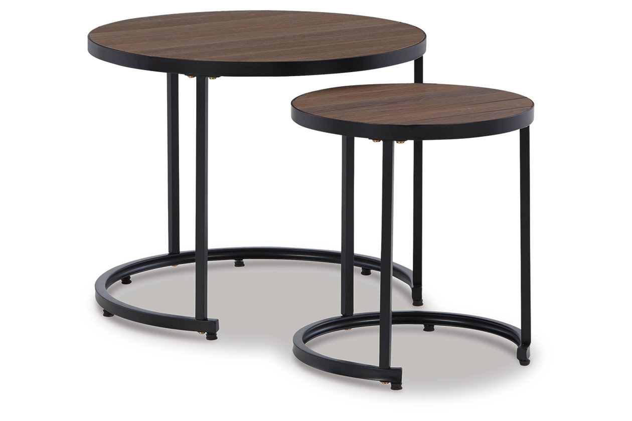 Ashley Ayla Outdoor Nesting End Tables (Set of 2)