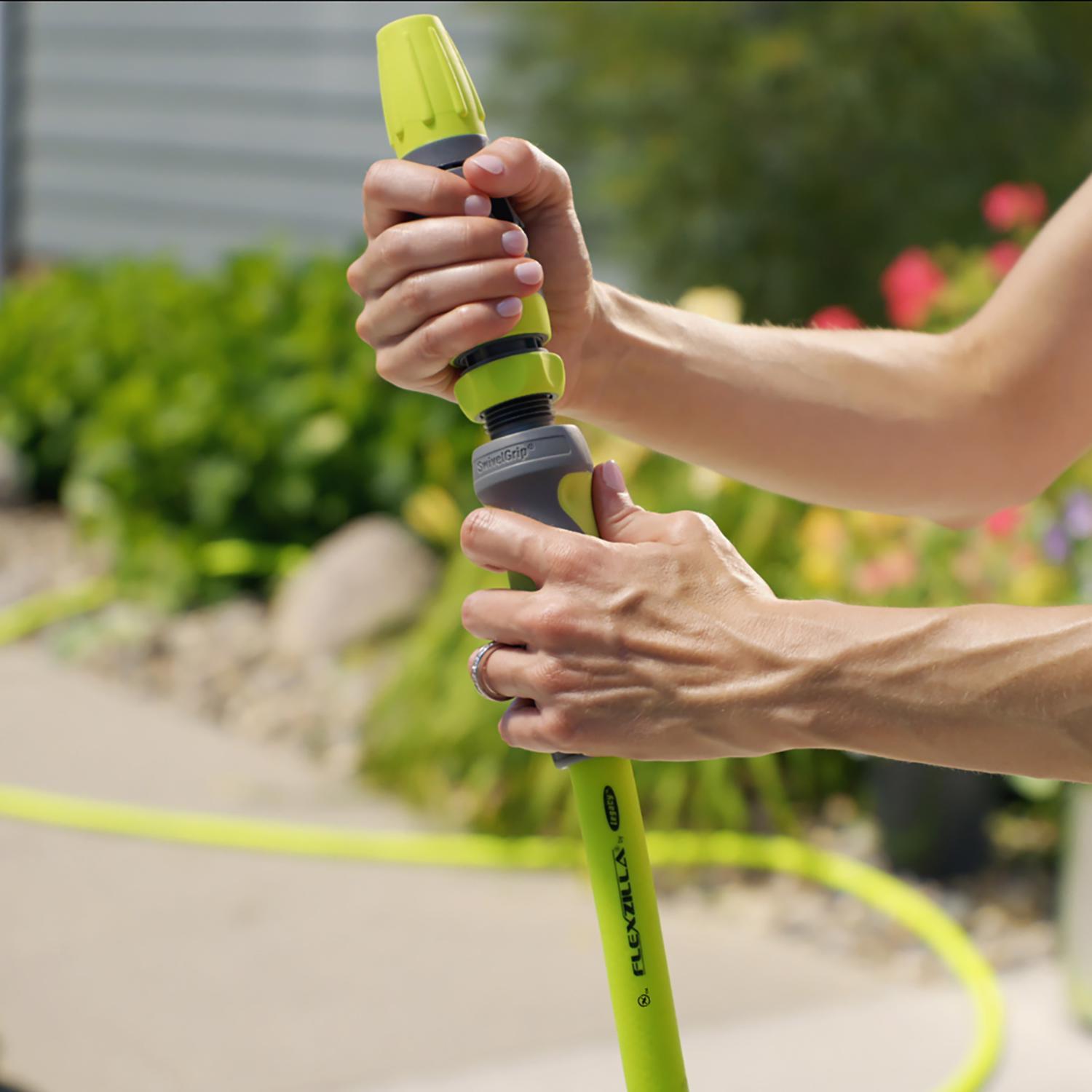 Legacy Flexzilla SwivelGrip 5/8 in. D X 100 ft. L Medium Duty Premium Grade Garden Hose