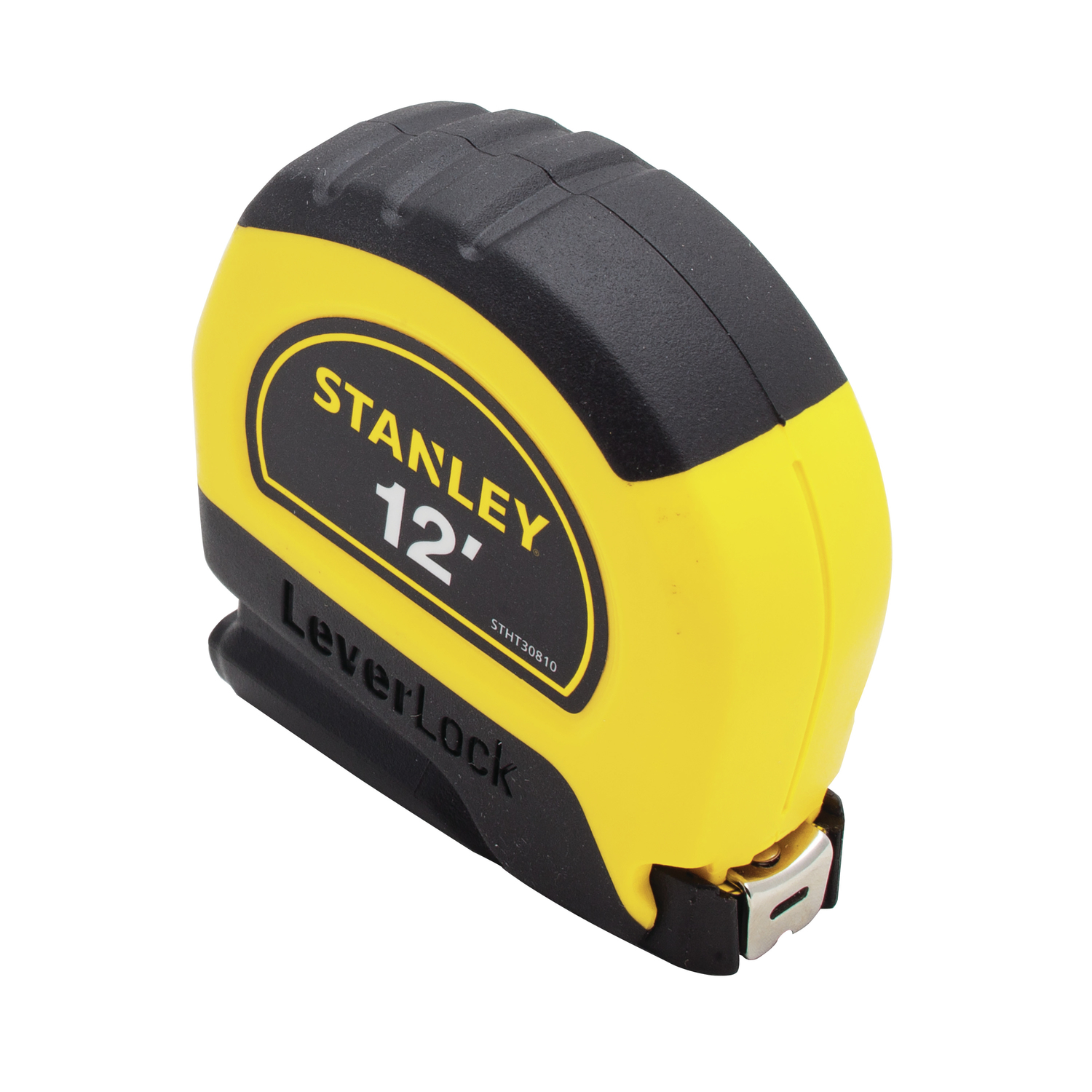 Stanley LeverLock 12 ft. L X 0.5 in. W Tape Measure 1 pk