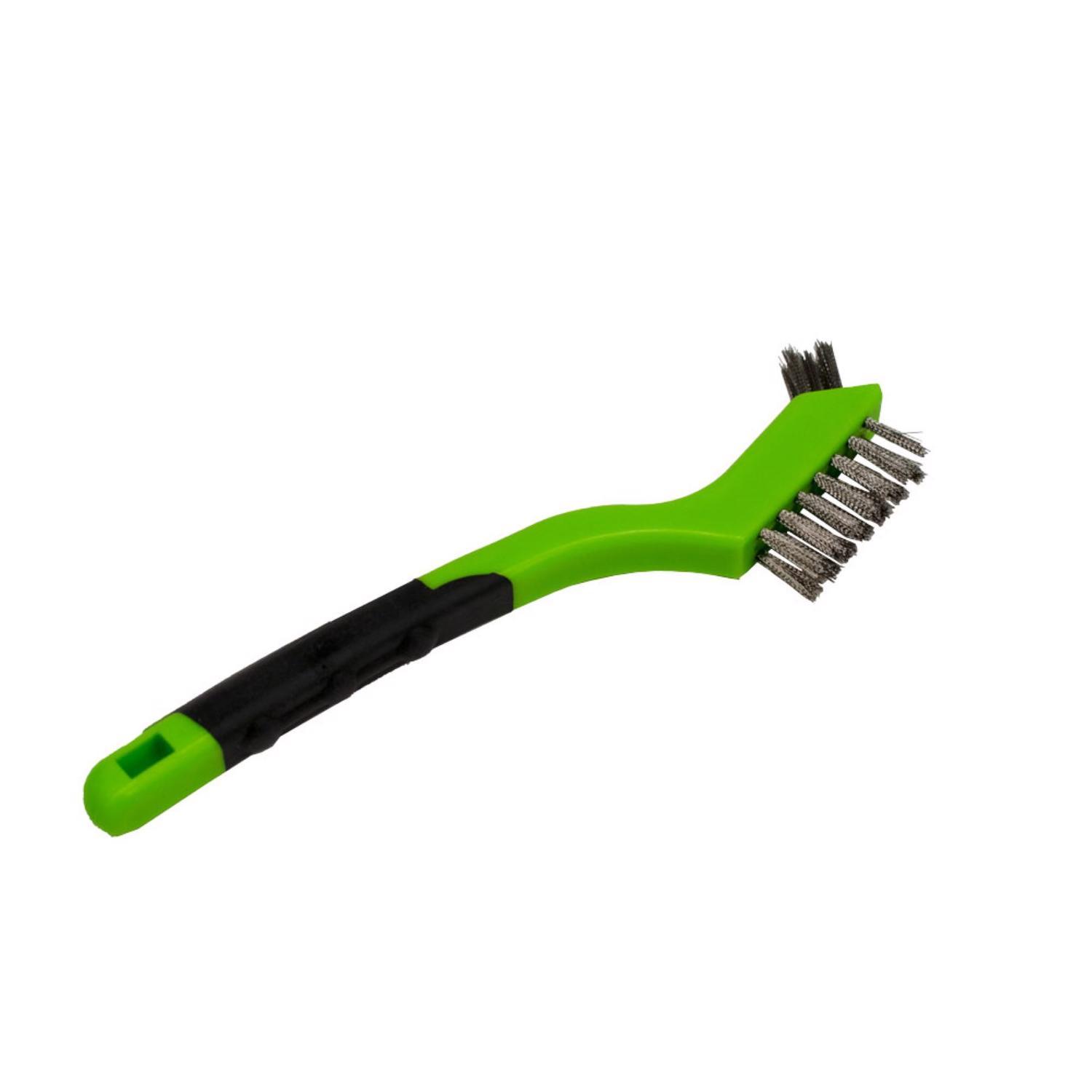 Forney 7-1/4 in. L X 1 in. W Scratch Brush Stainless Steel 1 pc