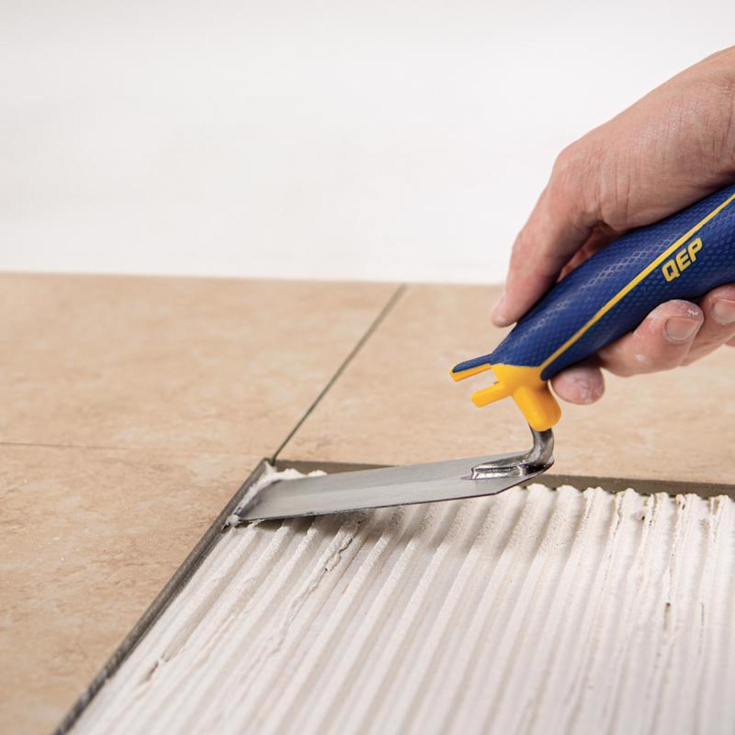 QEP 2 in. H X 2 in. W X 6 in. L Steel Margin Trowel 1 pk