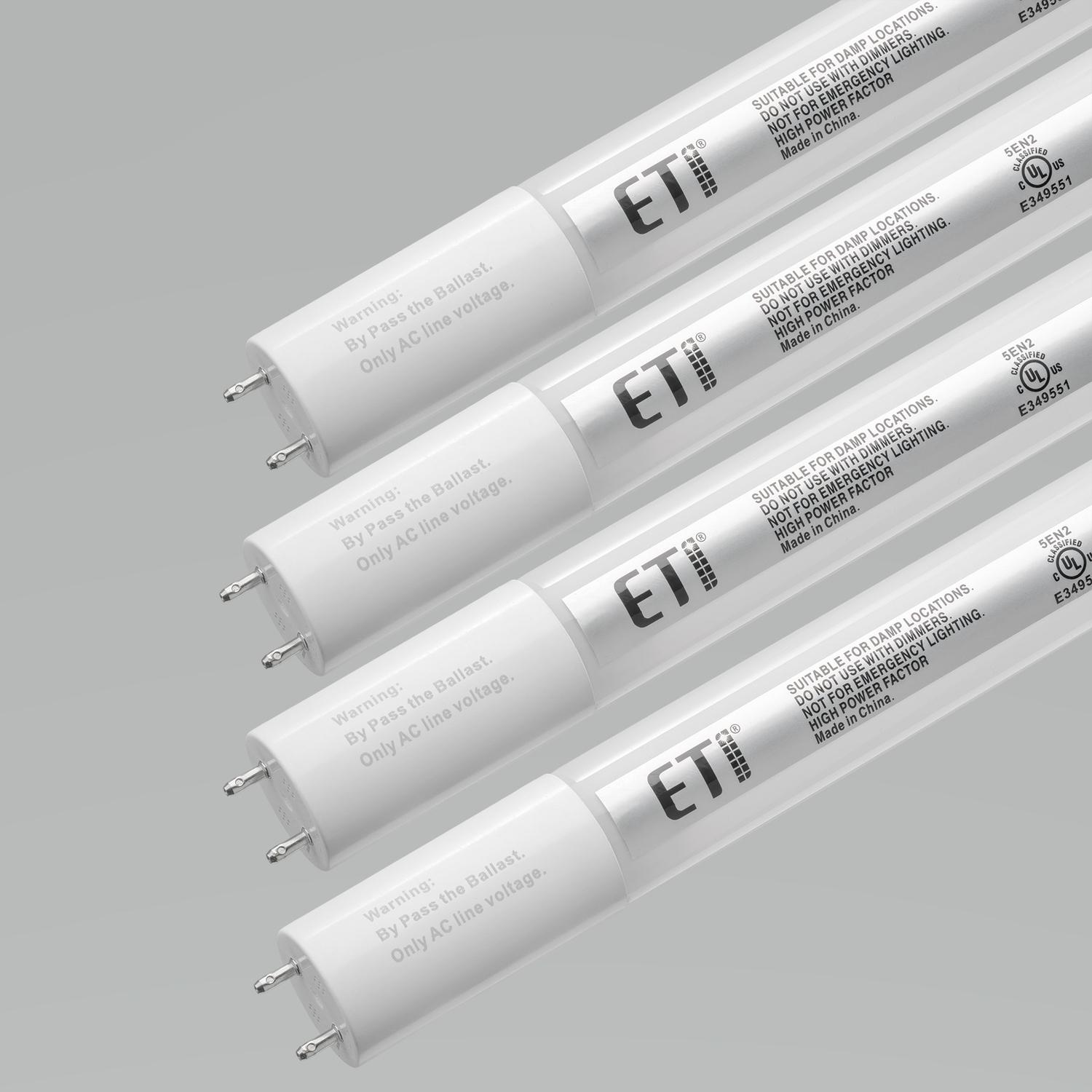 ETI LED Retrofit Kit 48 in. G13 Bi-Pin Tube Retrofit Kit 4 pk