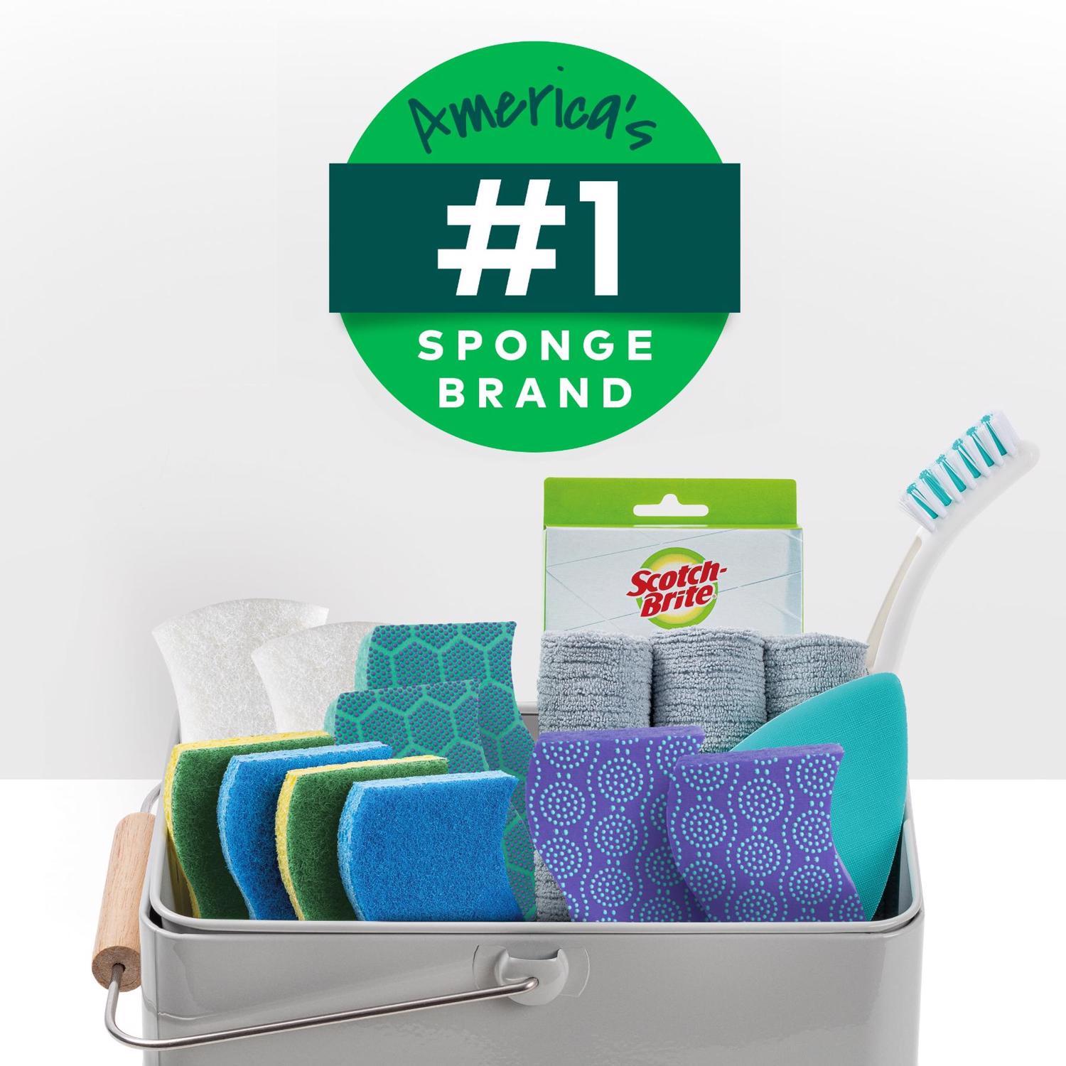 Scotch-Brite Ocelo Medium Duty Sponge For All Purpose 4 pk