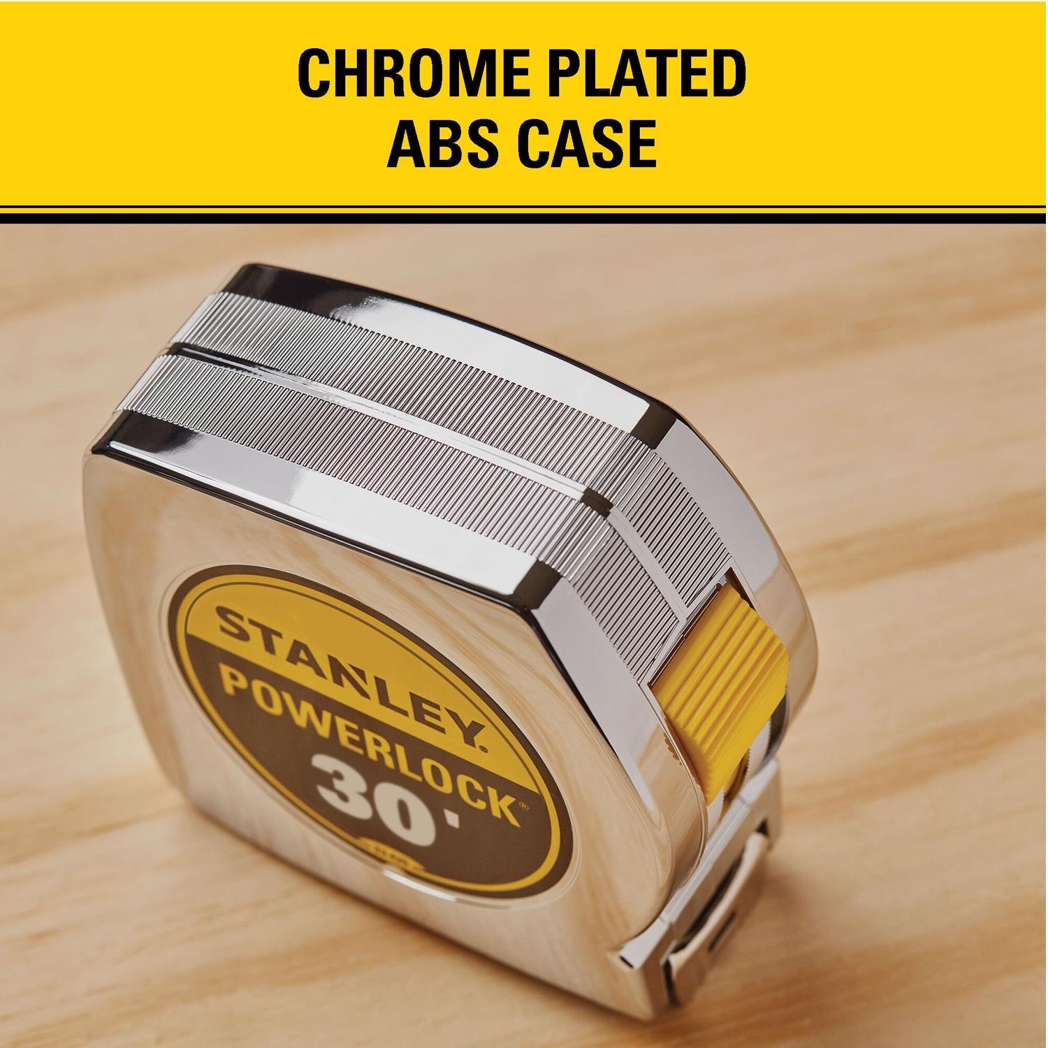 Stanley PowerLock 35 ft. L X 1 in. W Tape Measure 1 pk