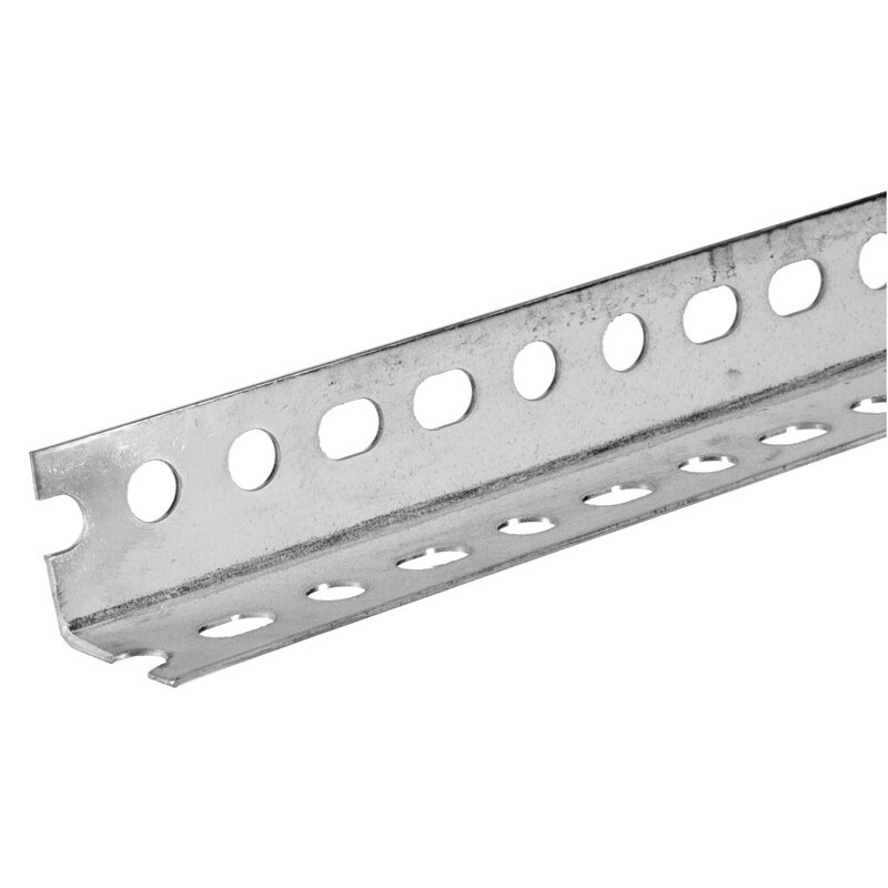 Boltmaster Slotted Angle 1-1/4 in. x 1-1/4 in. x 96 in. 18 Ga Bracing Supports Hanging Objects Bul