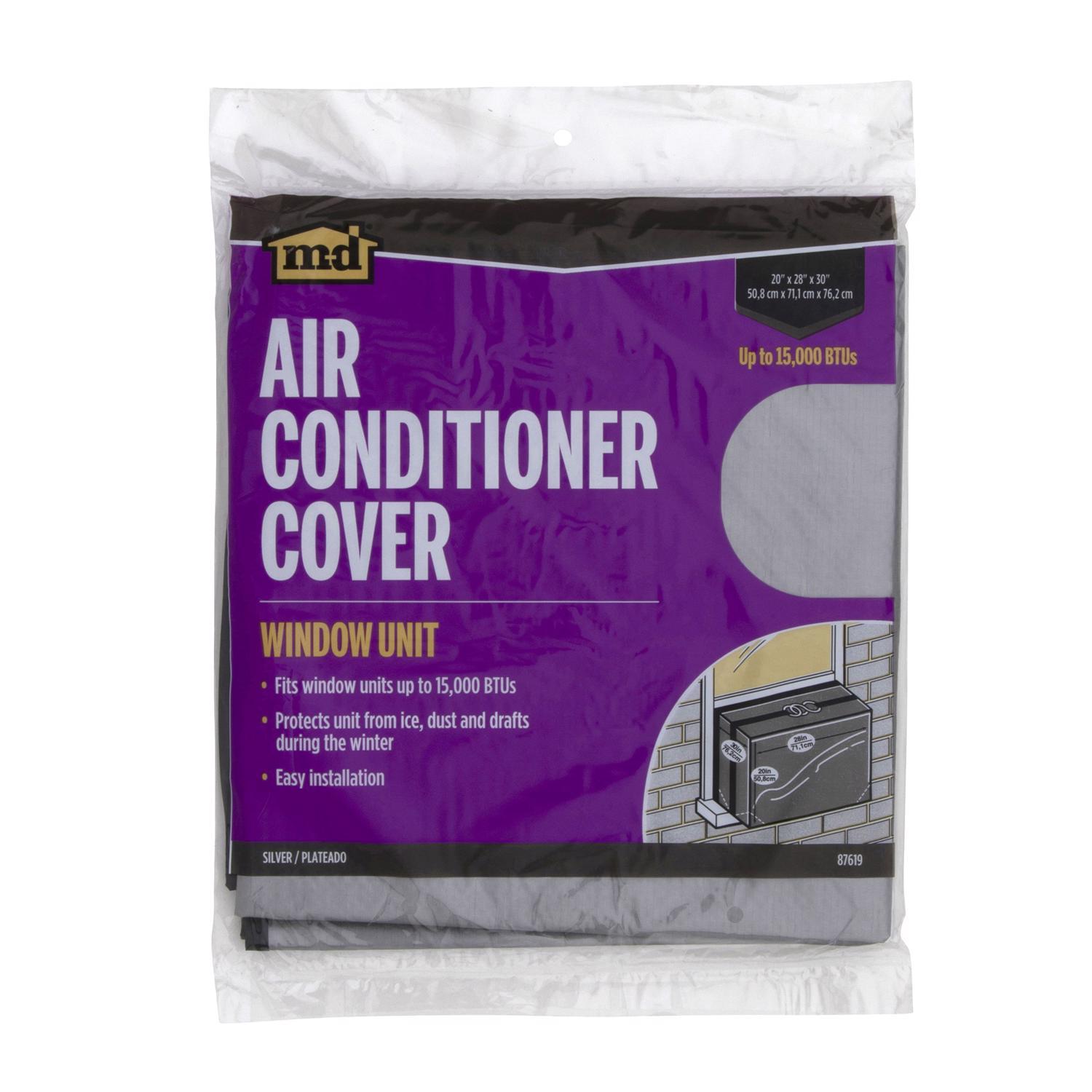 M-D 20 in. H X 28 in. W Square Outdoor Window Air Conditioner Cover