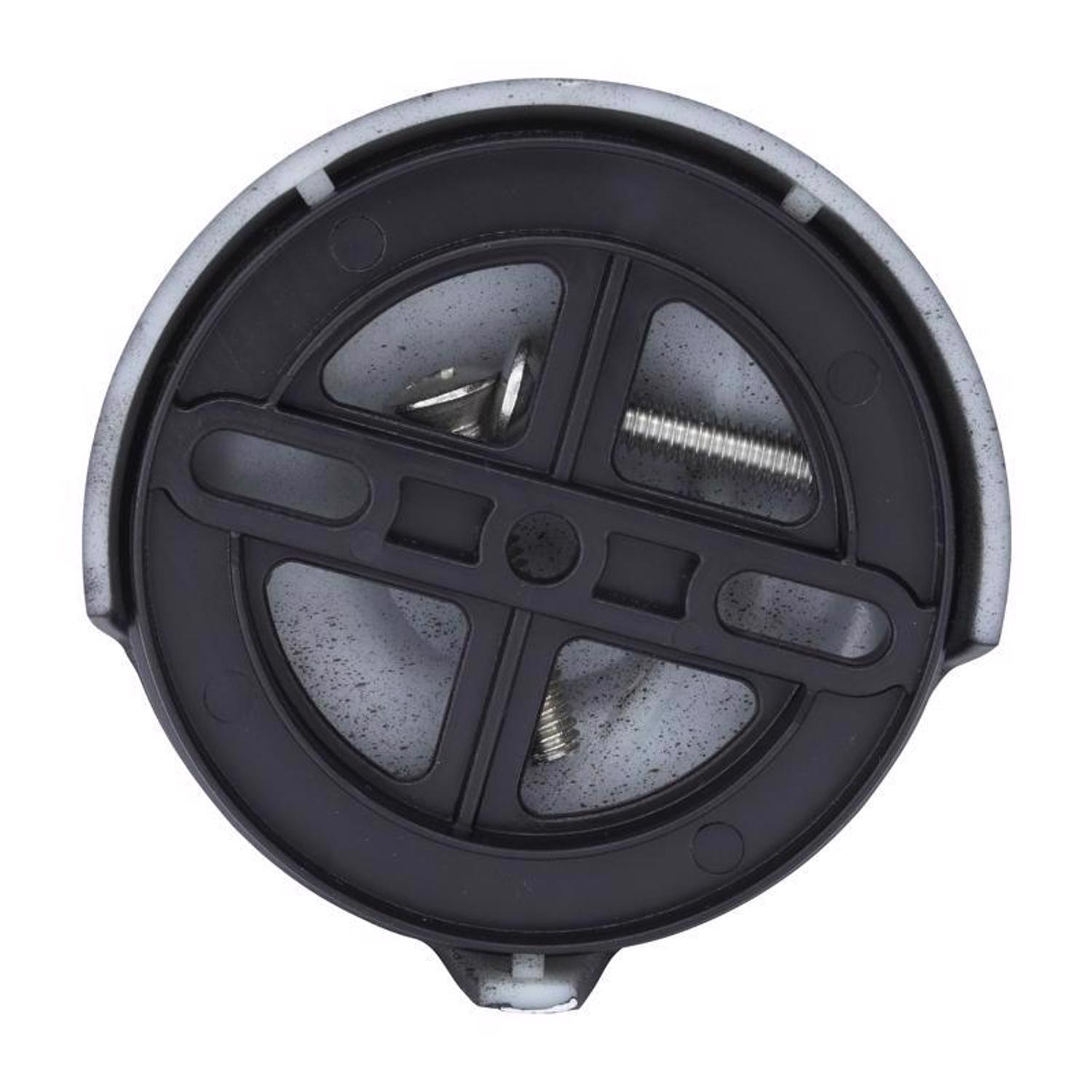 Danco 3 in. Matte Black Round Drain Cover