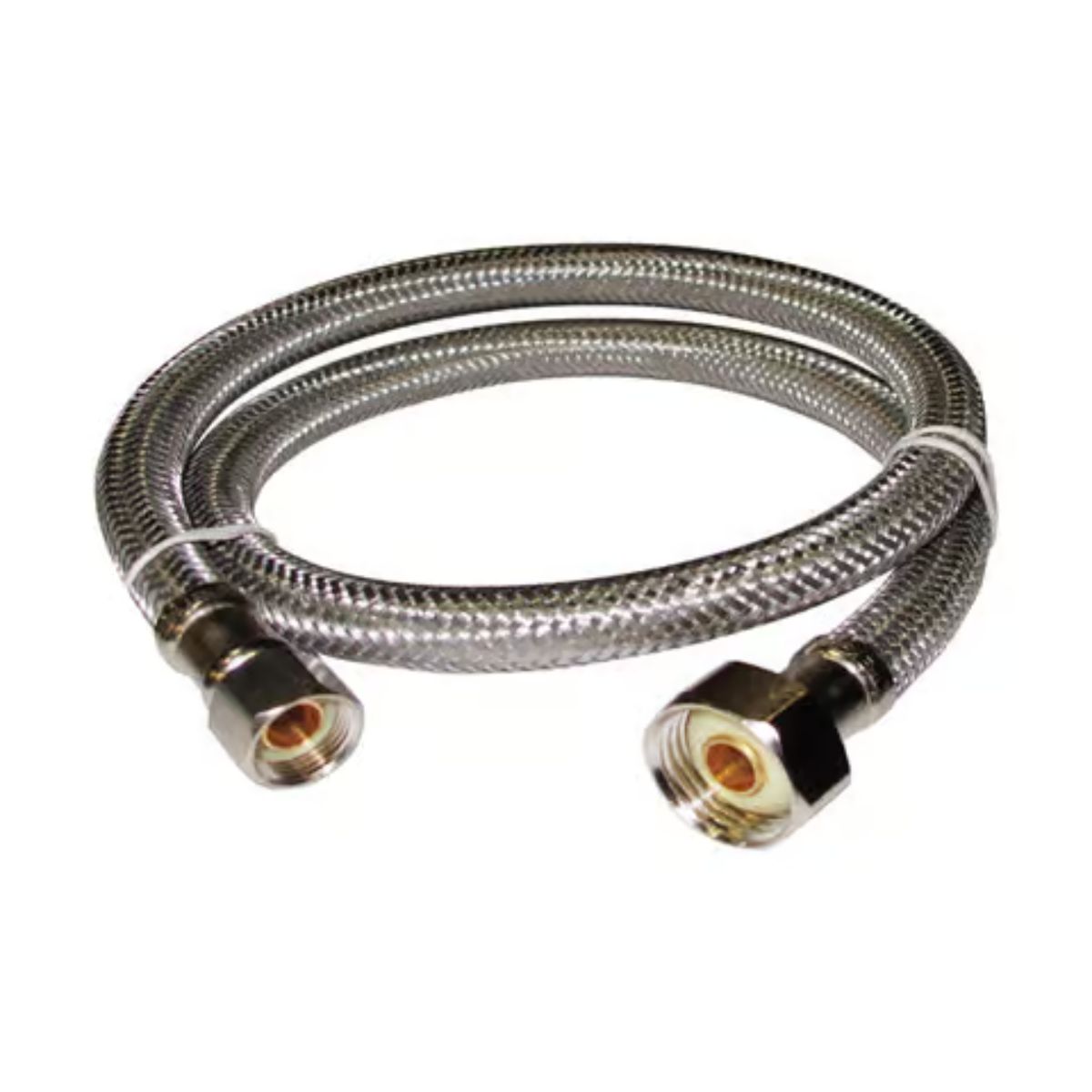 Plumb Pak 3/8 in. Compression x 1/2 in. D FIP 30 in. Stainless Steel Faucet Supply Line