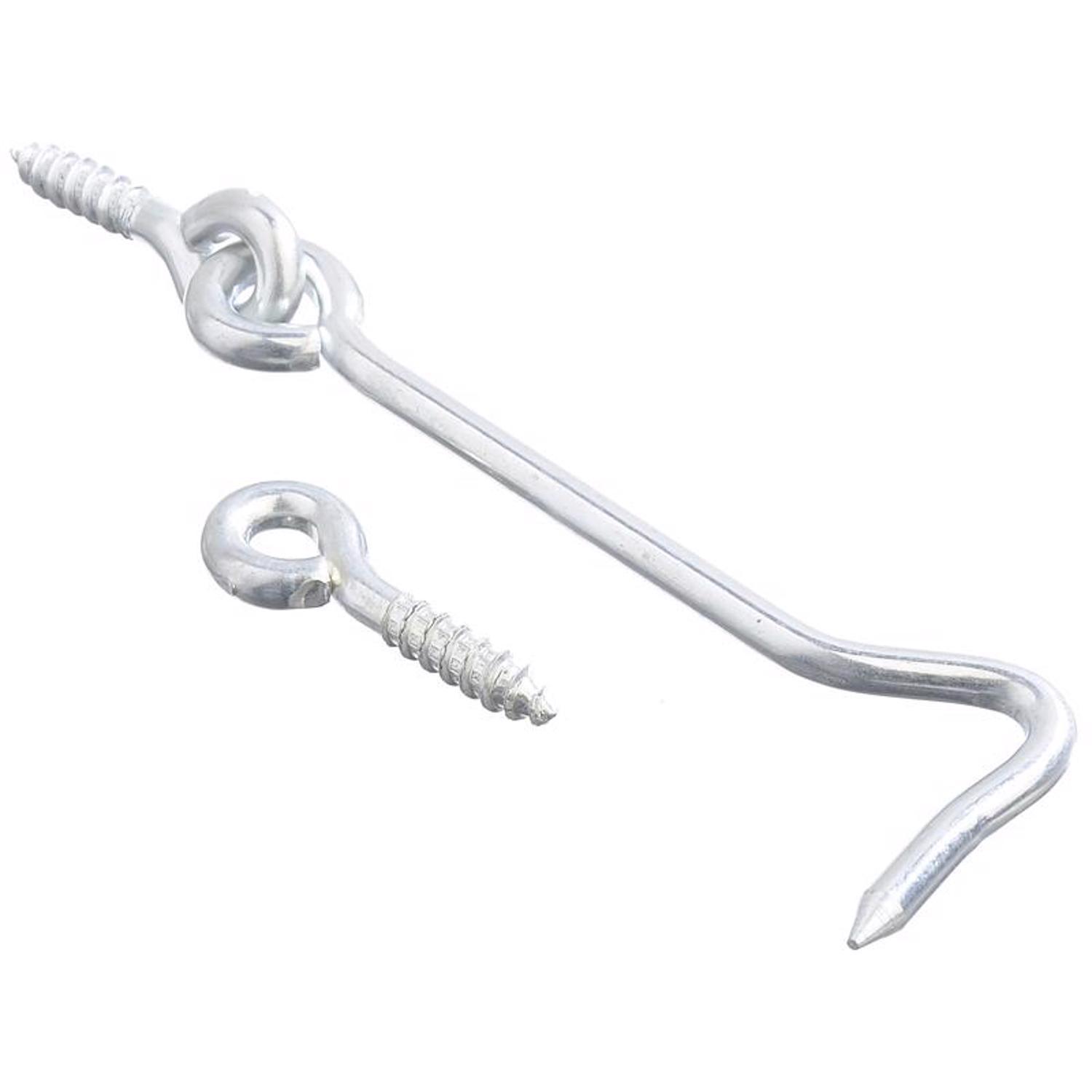 Ace 0.73 in. L Zinc Gate Hook and Eye 1 pk