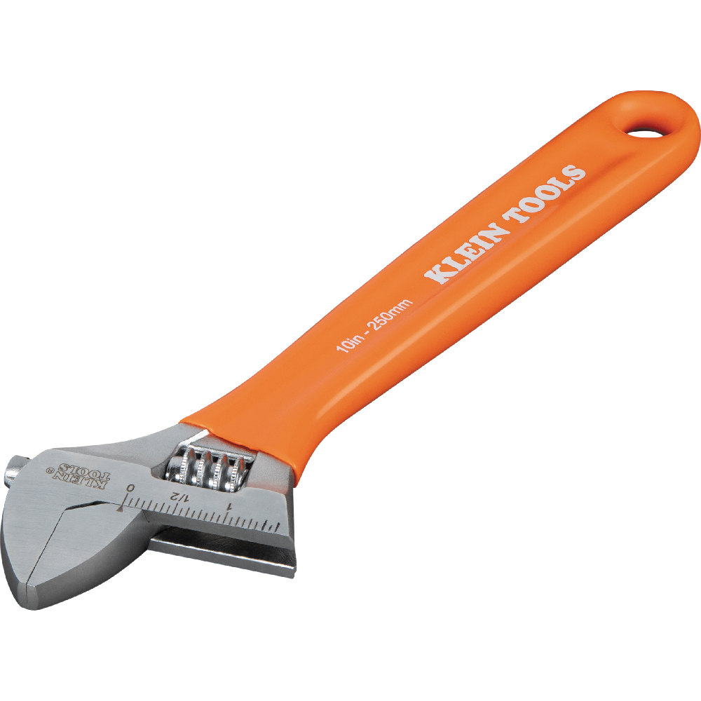 Klein Extra-Capacity Adjustable Wrench, 10-in.