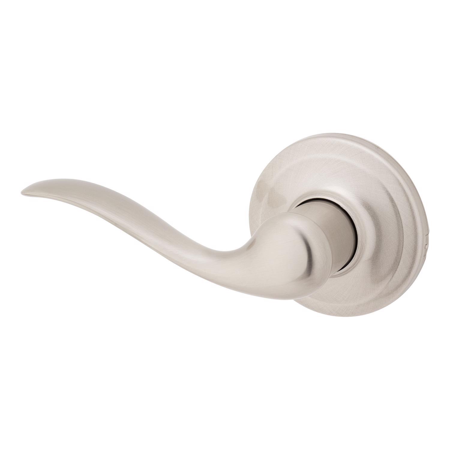 Kwikset Tustin Satin Nickel Dummy Lever Left Handed