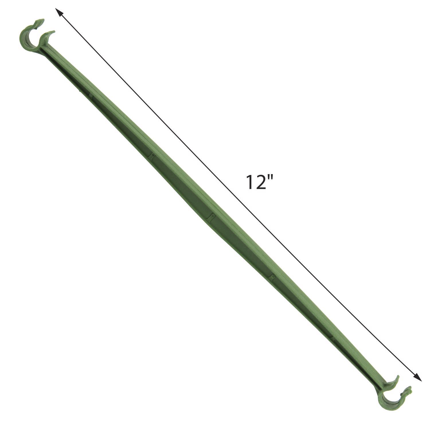 Gardener's Blue Ribbon Green Steel Garden Stakes