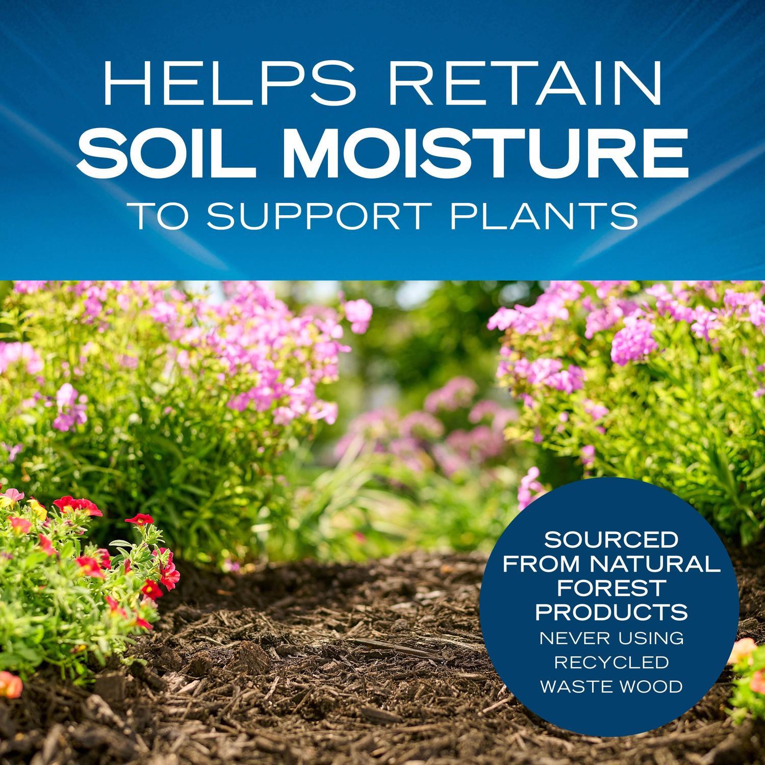 Scotts  Nature Scapes 2 cu. ft. Black Bark Color Enhanced Mulch