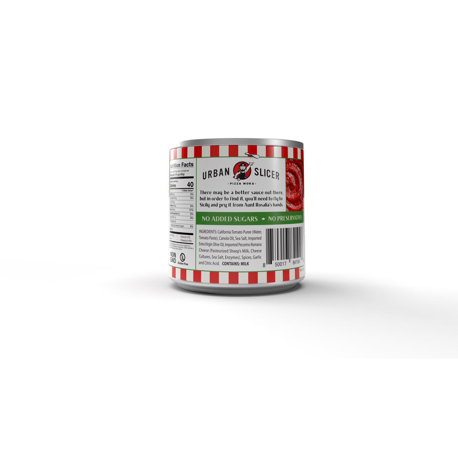 Urban Slicer Pizza Worx Red Pizza Sauce Pizza Sauce 8 oz