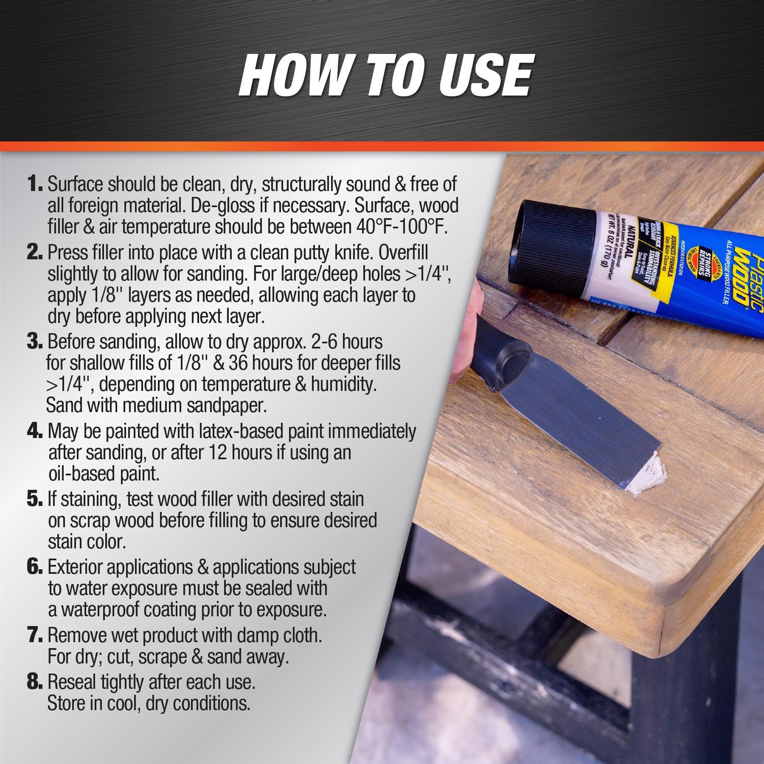 DAP Plastic Wood Golden Oak Wood Filler 6 oz