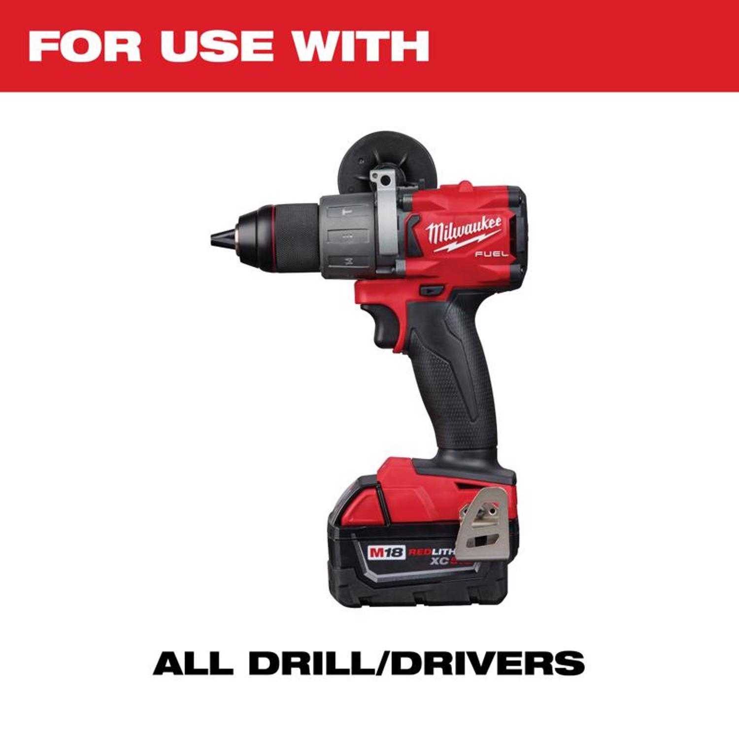Milwaukee 1/4 in. X 12 in. L Aircraft Length Drill Bit 3-Flat Shank 1 pc