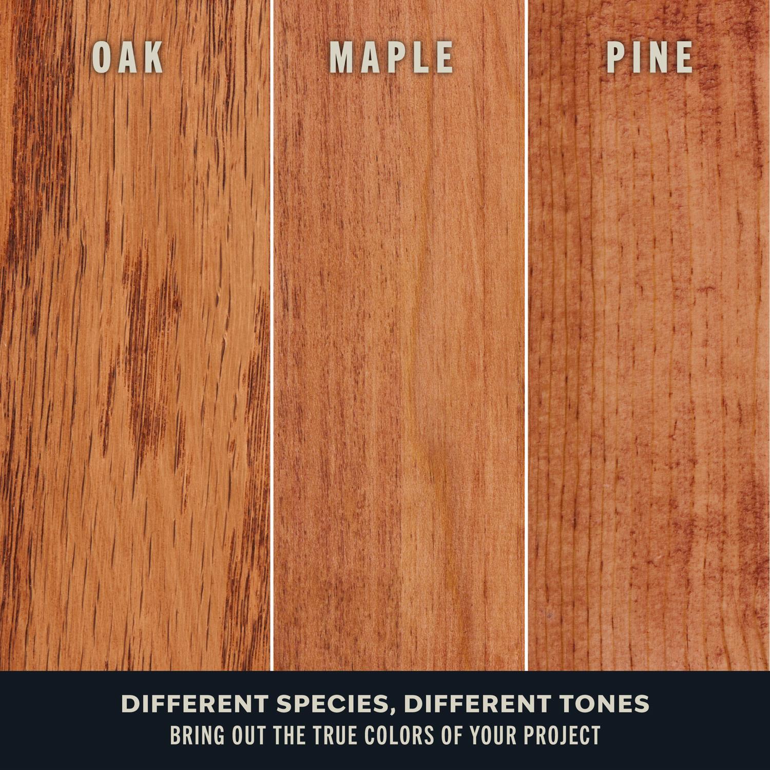 Varathane Semi-Transparent Traditional Cherry Oil-Based Urethane Modified Alkyd Wood Stain 1/2 pt