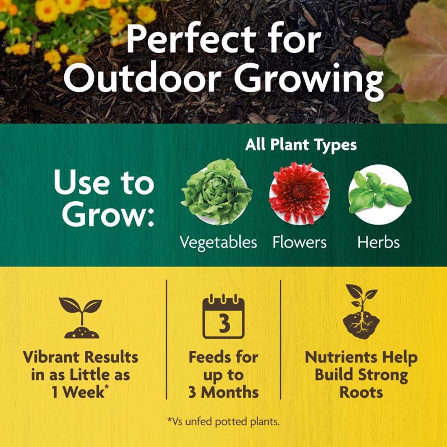 Miracle-Gro Organic Granules Plant Food 3 lb