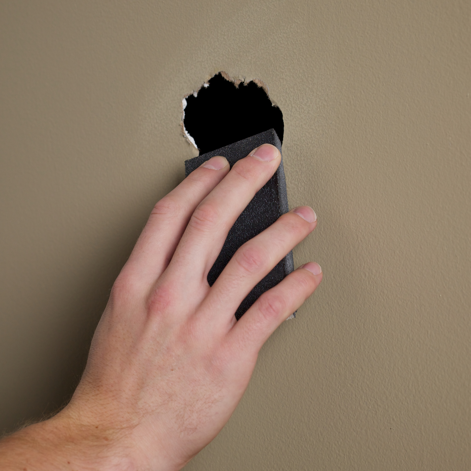 Ace 4in. L x 4in. W Reinforced Aluminum White Self Adhesive Wall Repair Patch