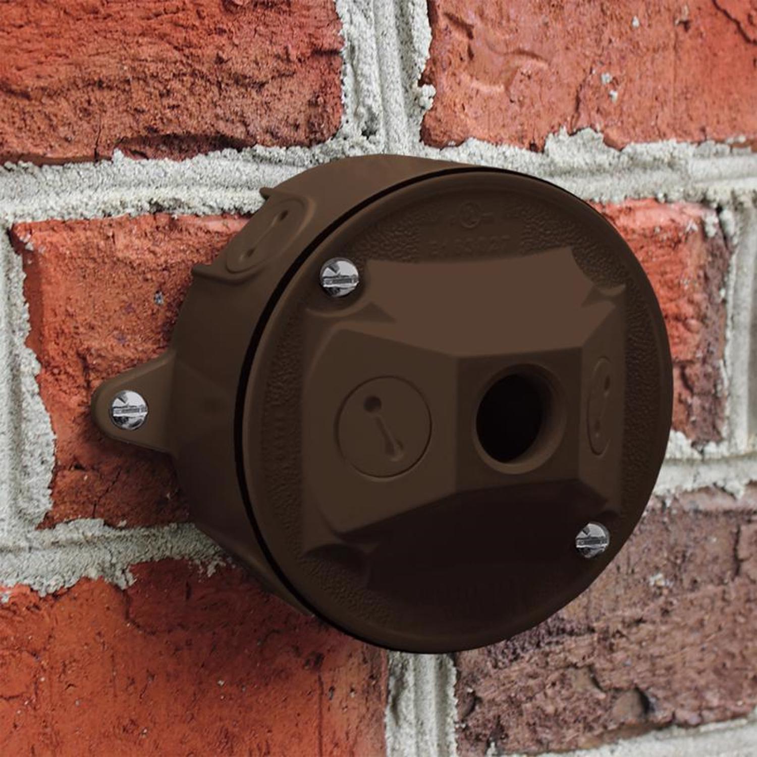 Sigma Engineered Solutions Round Metal 4.13 in. H X 4.13 in. W Lampholder Cover