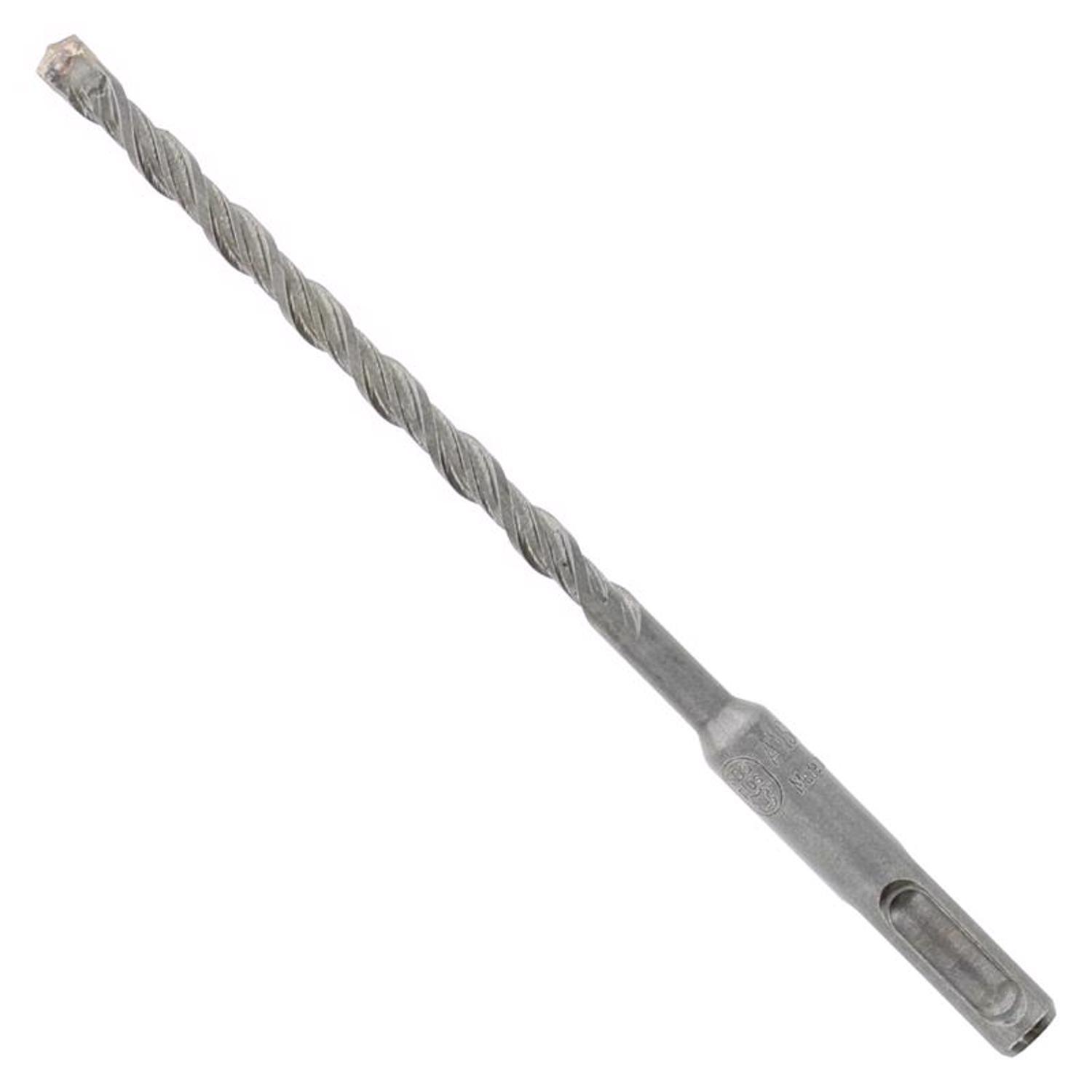 Diablo 1/4 in. X 6 in. L Carbide Tipped 2-Cutter Hammer Drill Bit SDS-Plus Shank 1 pk