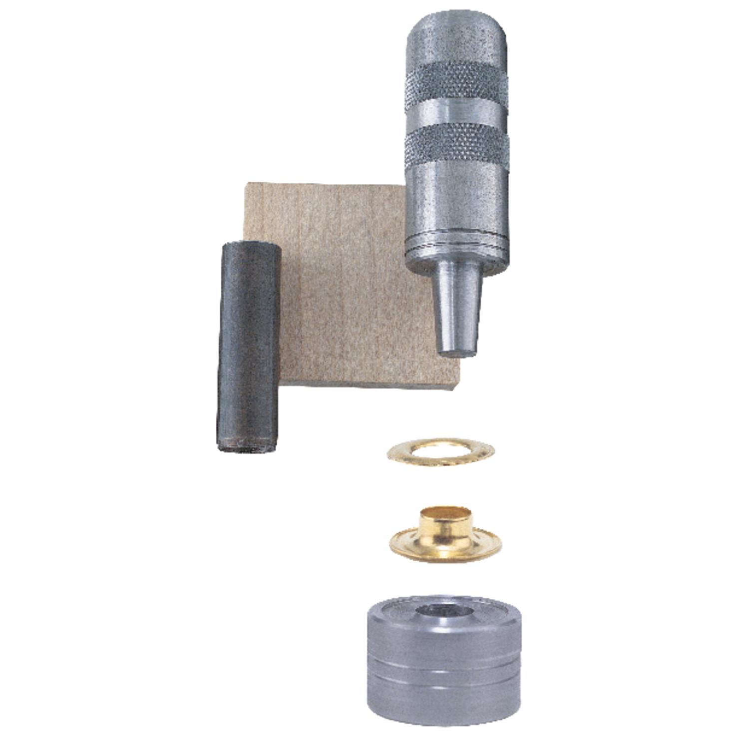 General 1/4 in. D Brass Grommet Kit 1 pk