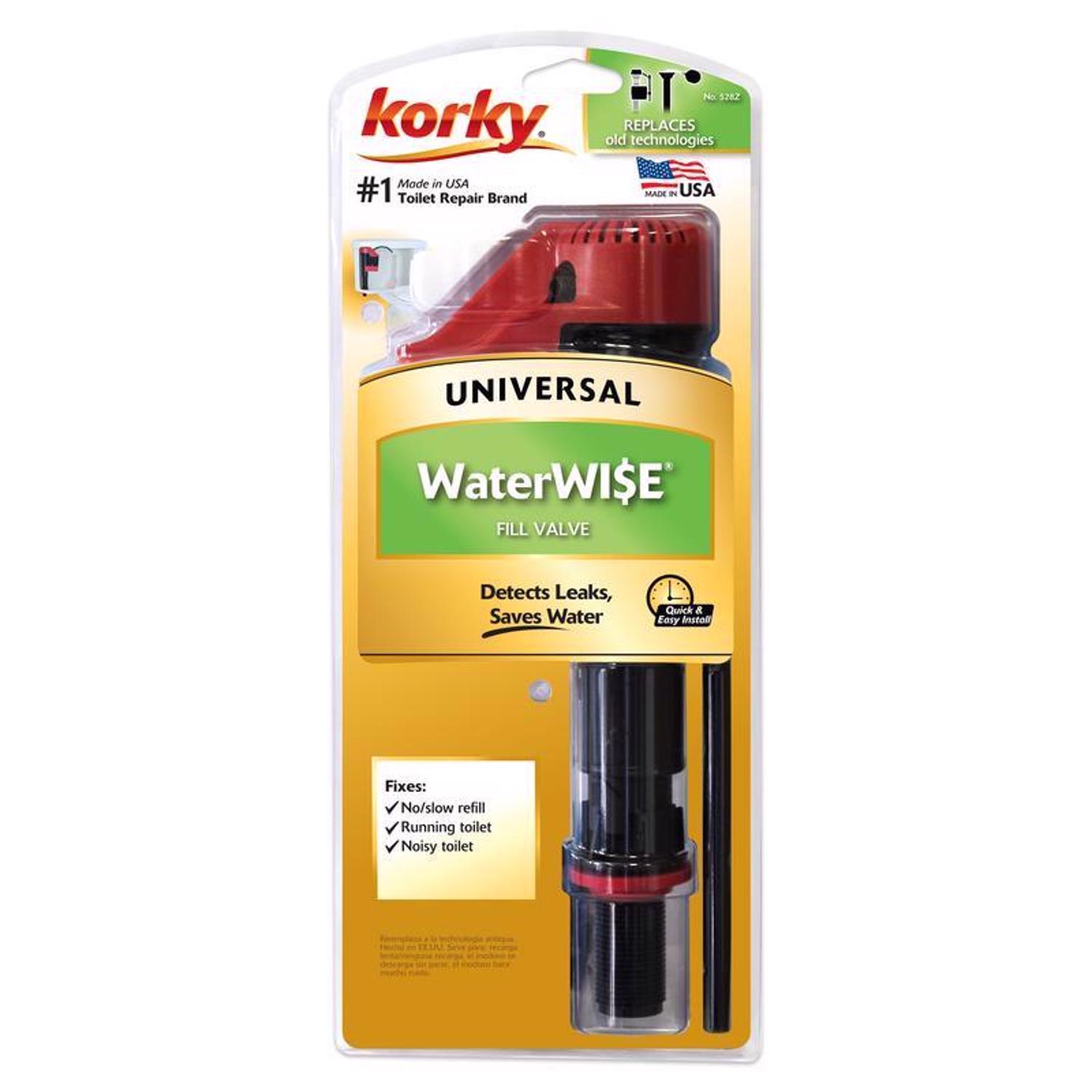 Korky WaterWISE Toilet Fill Valve