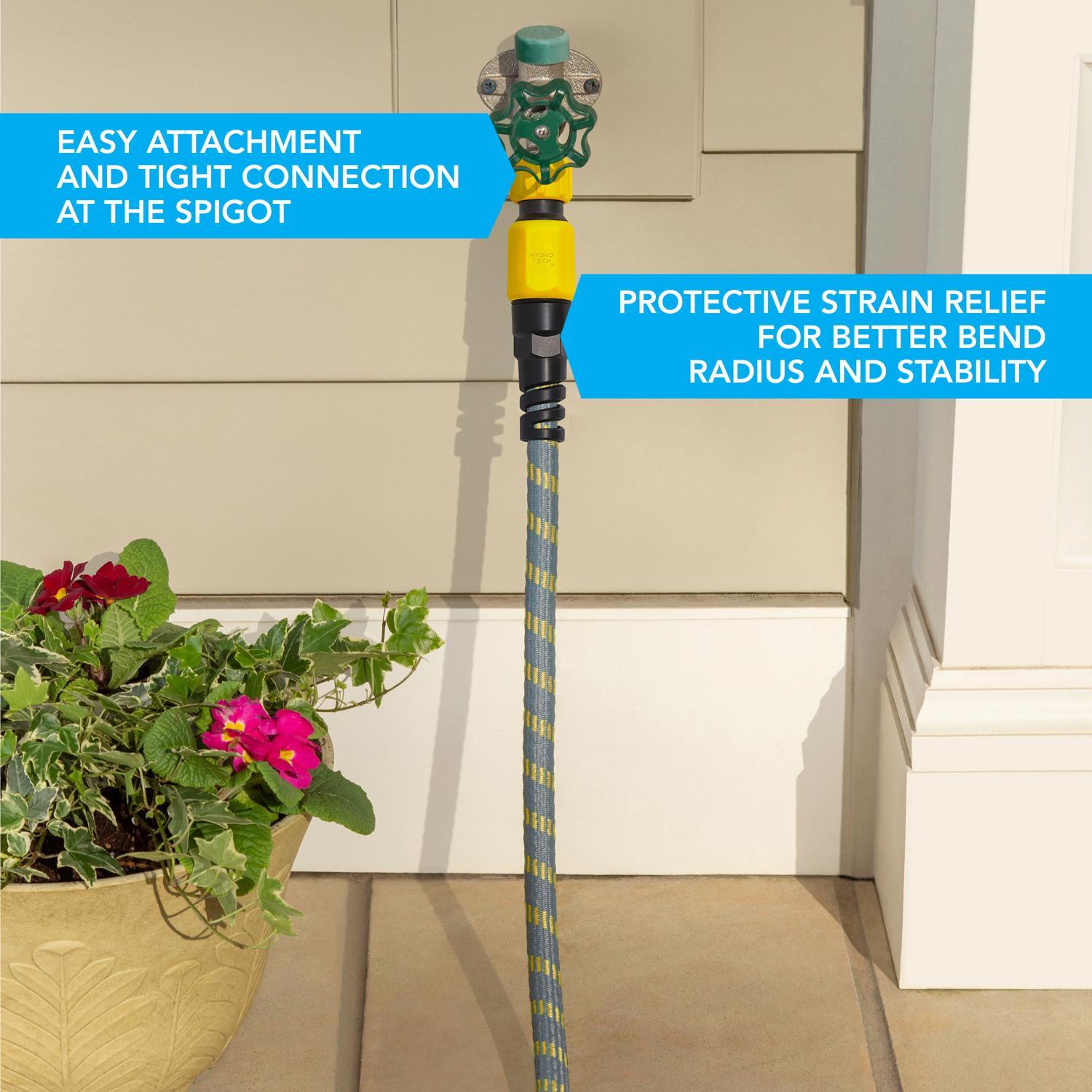 Hydrotech 5/8 in. D X 100 ft. L Medium Duty Professional Grade Expandable Lightweight Garden Hose