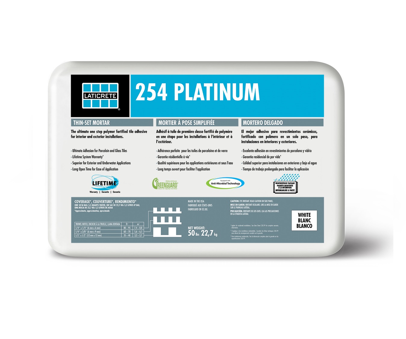 Laticrete Mortar Platinum Grey