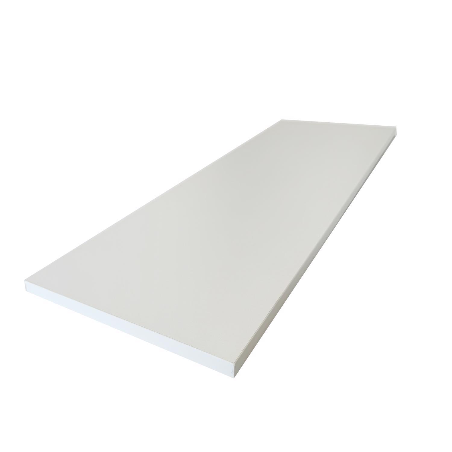 NB 0.63 in. H X 11.8 in. W X 36 in. D White Wood Shelf Board