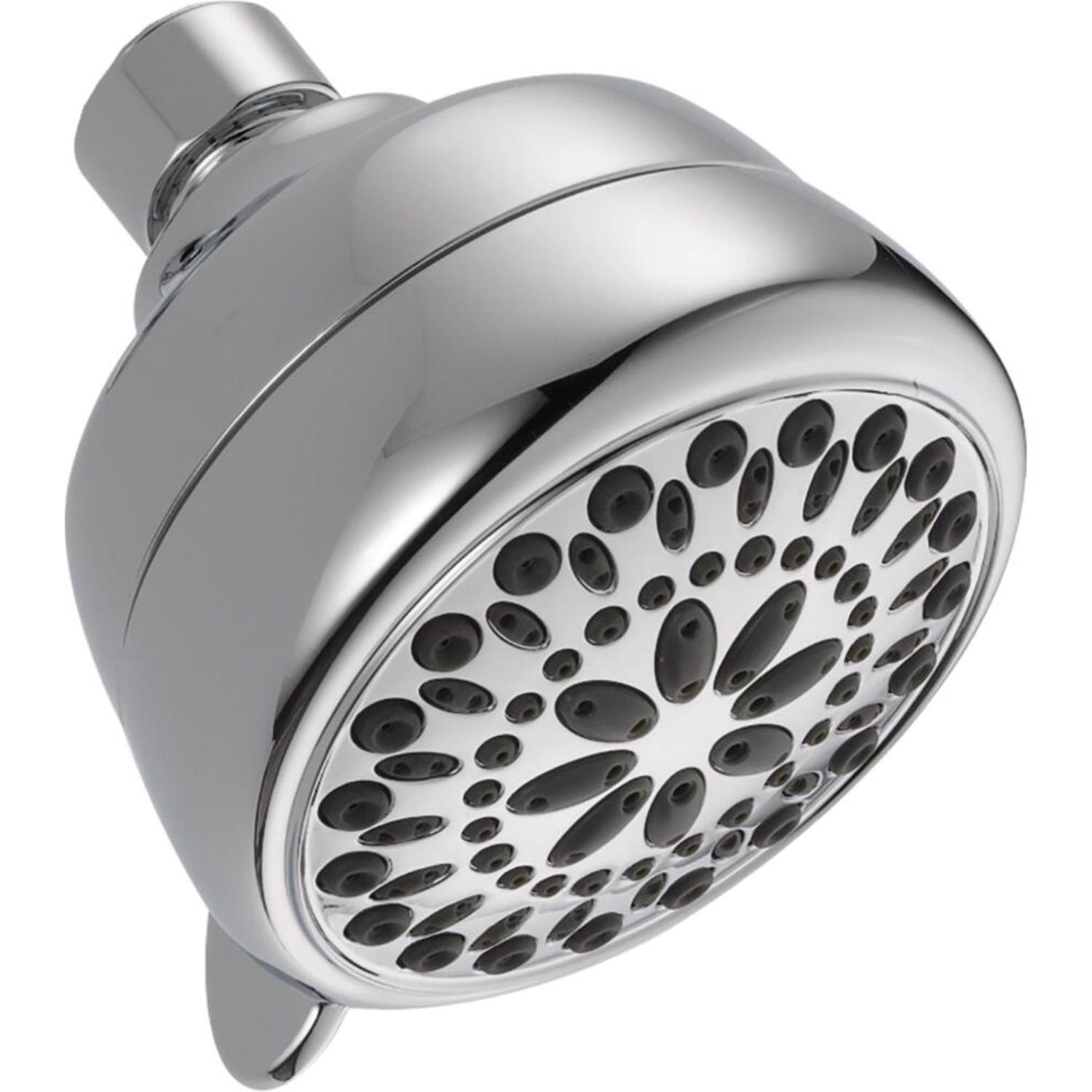Delta Chrome Chrome 7 settings Showerhead 1.75 gpm