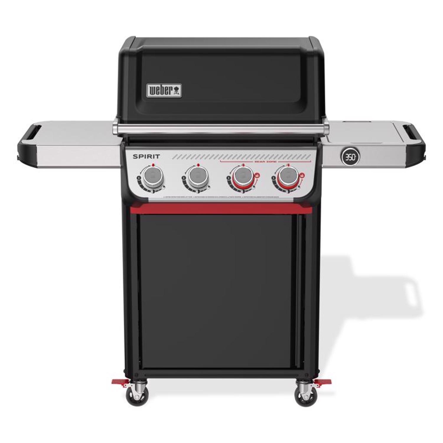 Weber Spirit EP-425 4 Burner Liquid Propane Digital Thermometer Grill Black