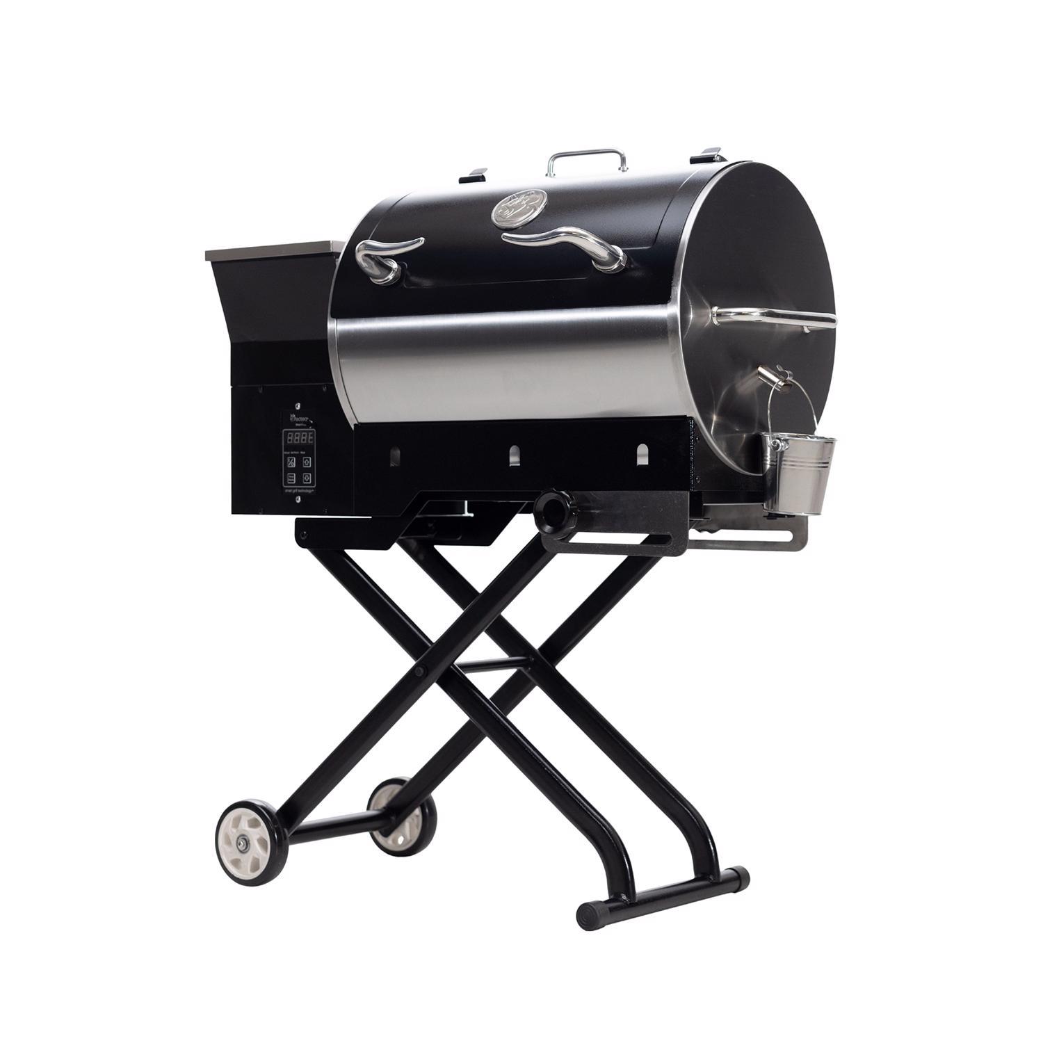 Recteq Wood Pellet Grill and Smoker Black/Silver