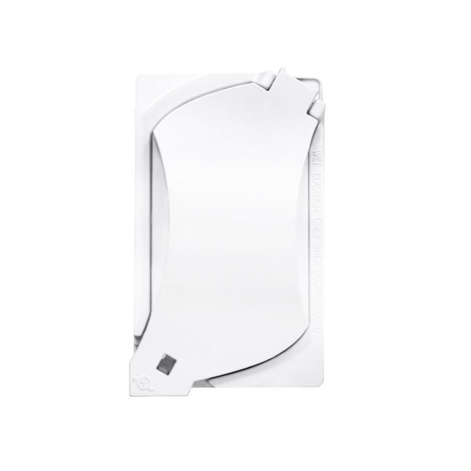 Sigma Engineered Solutions Rectangle Die-Cast Metal 1 gang 4.57 in. H X 2.81 in. W Universal Cover