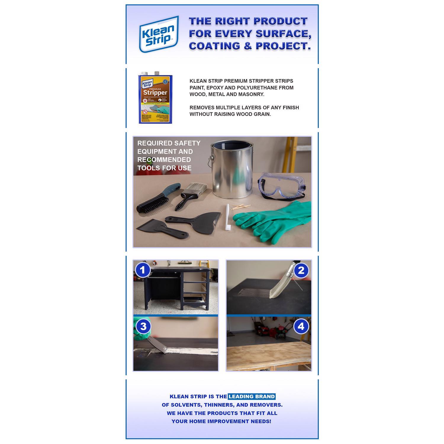 Klean Strip Paint and Varnish Remover 1 gal