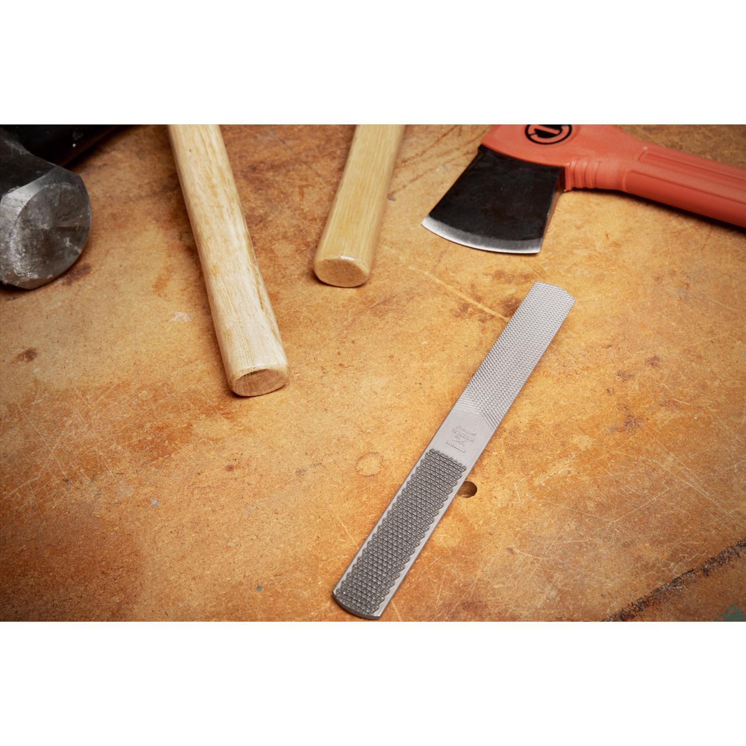 Crescent Nicholson 8 in. L X 2.5 in. W Steel Assorted 4-in-1 Hand Rasp and File 1 pc